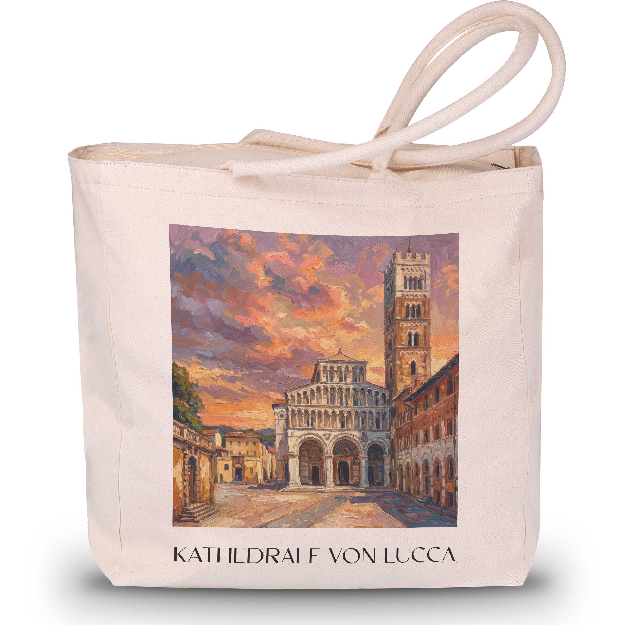 kathedrale-von-lucca-toskana-italien-einkaufstasche-oil-painting-oelgemaelde