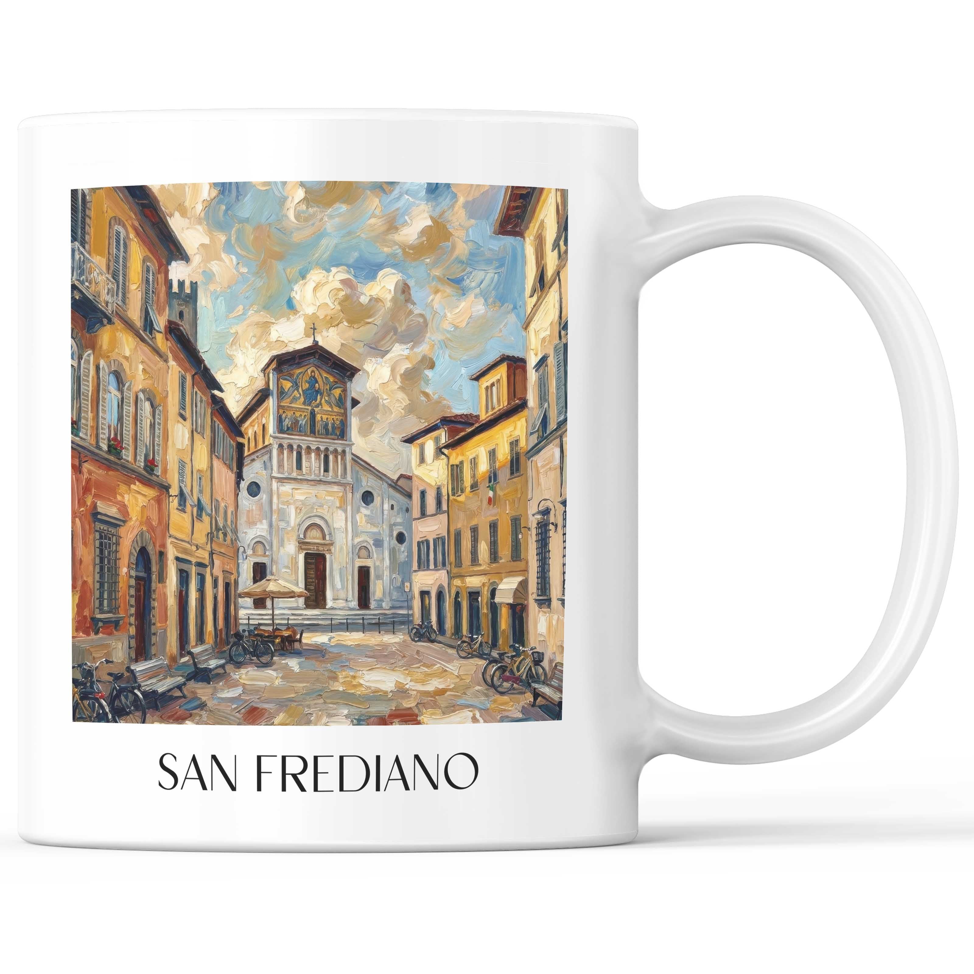 san-frediano-lucca-italien-kaffeebecher-oil-painting-oelgemaelde