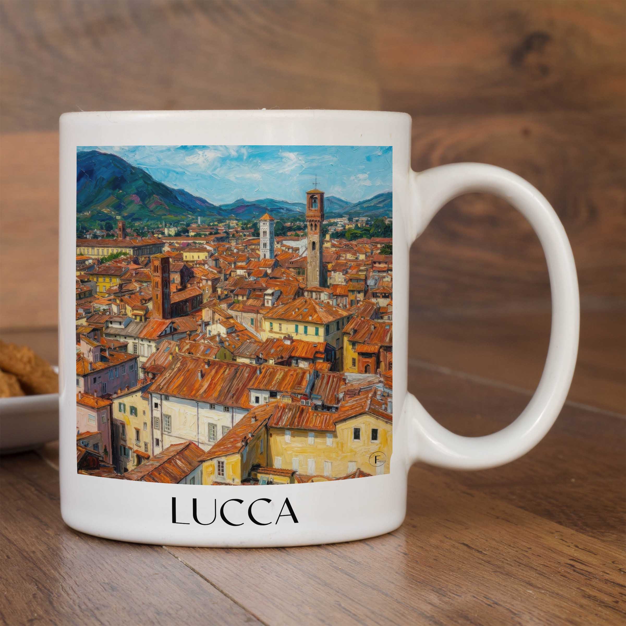 lucca-toskana-italien-kaffeebecher-oil-painting-oelgemaelde
