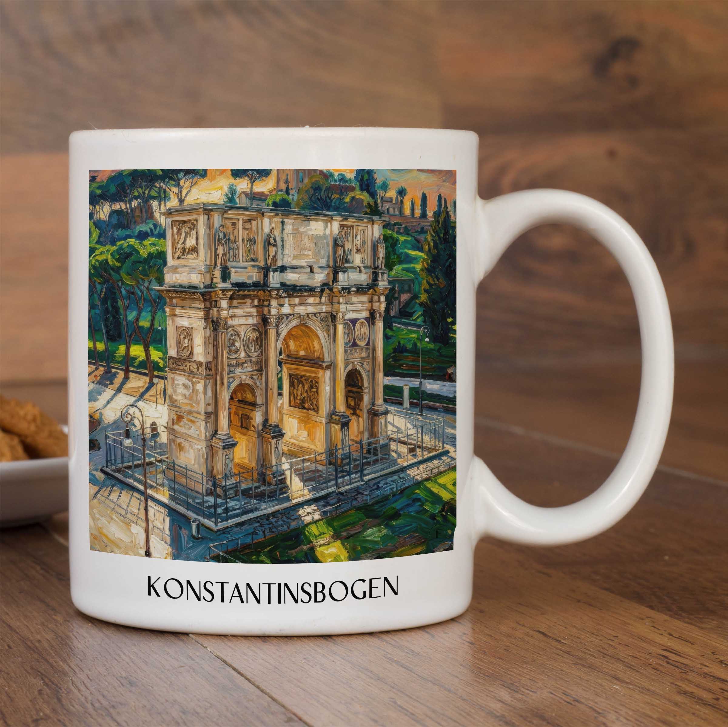 konstantinsbogen-rom-italien-kaffeebecher-oil-painting-oelgemaelde