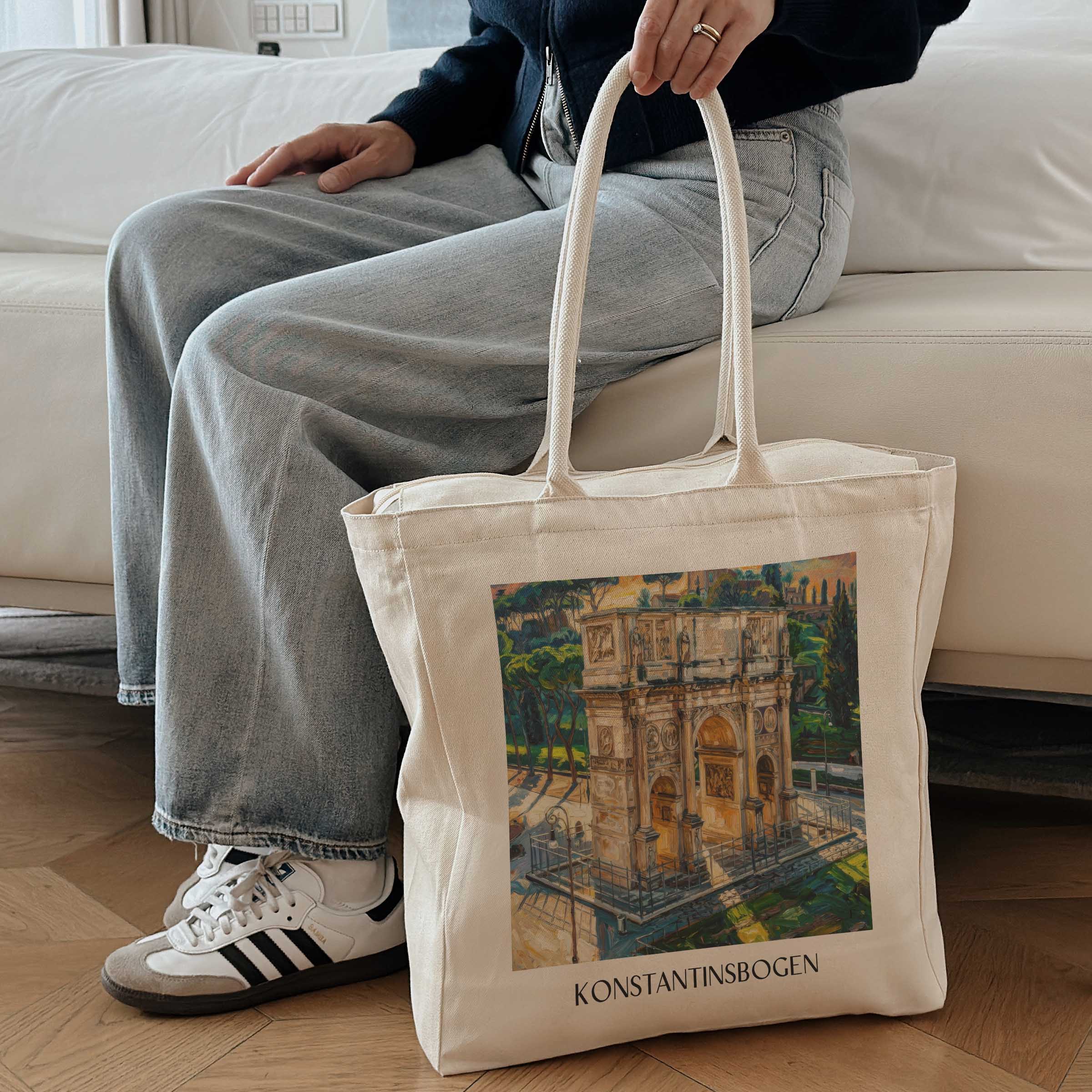 konstantinsbogen-rom-italien-einkaufstasche-oil-painting-oelgemaelde