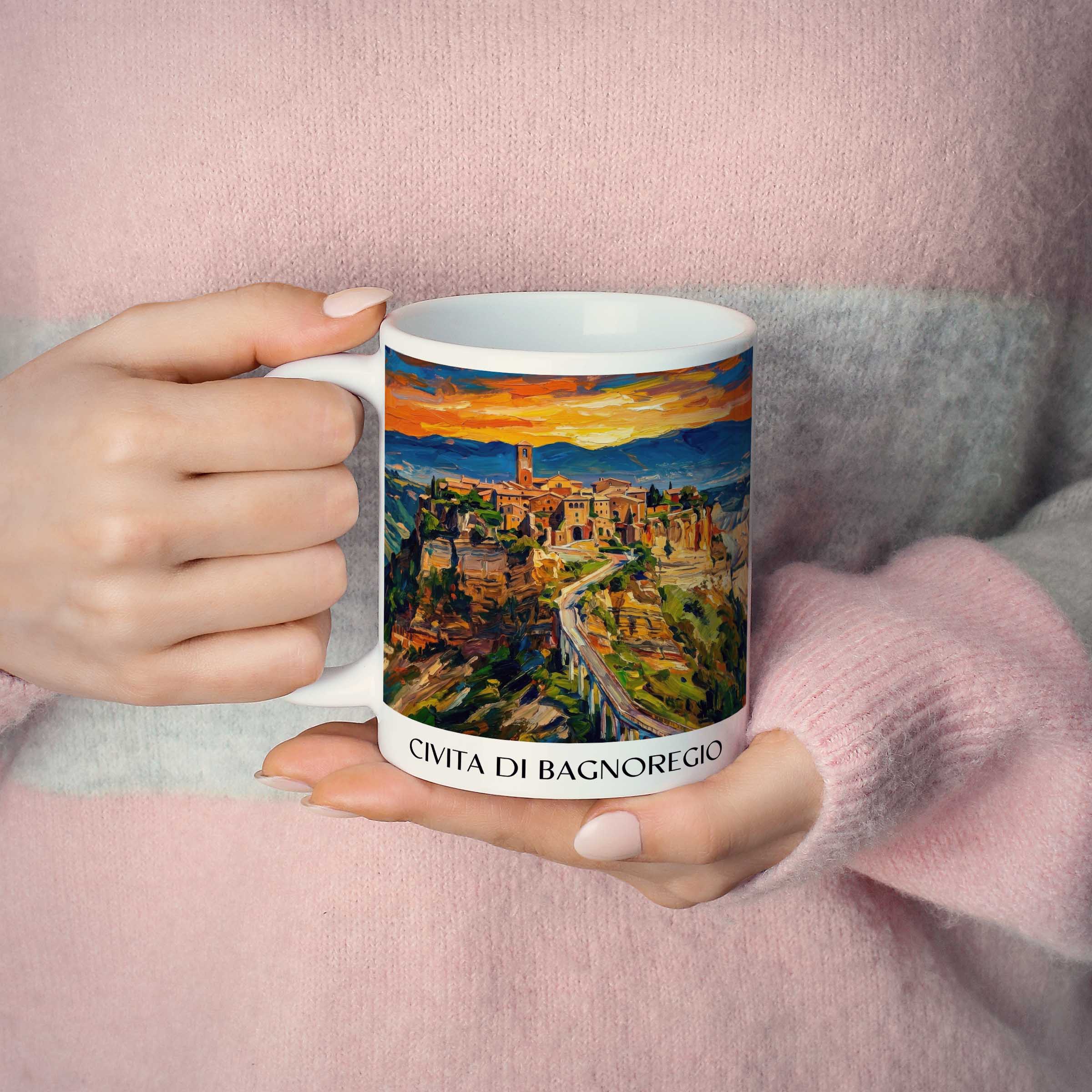 civita-di-bagnoregio-latium-italien-kaffeebecher-oil-painting-oelgemaelde