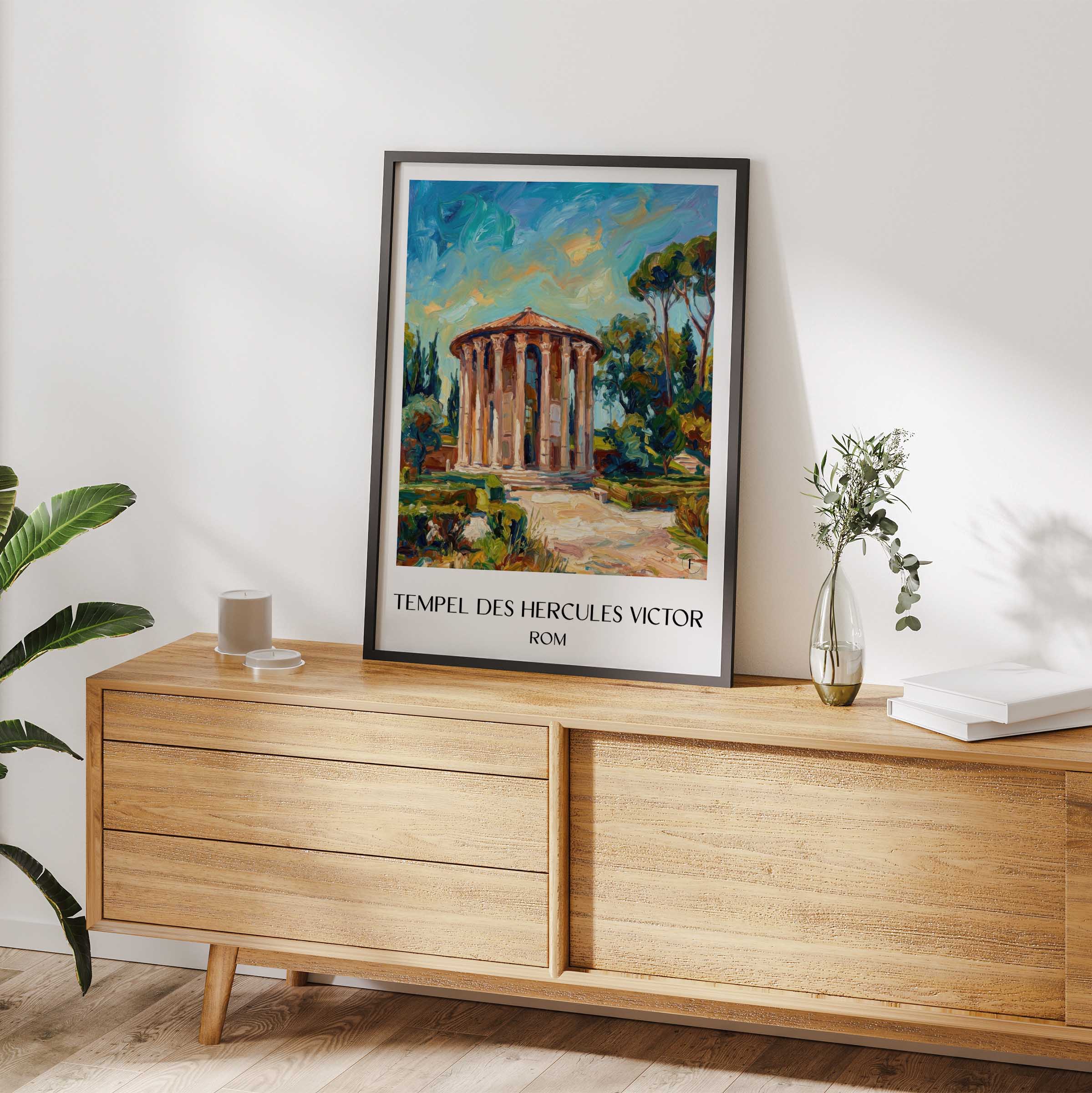 tempel-des-hercules-victor-rom-italien-poster-oil-painting-oelgemaelde