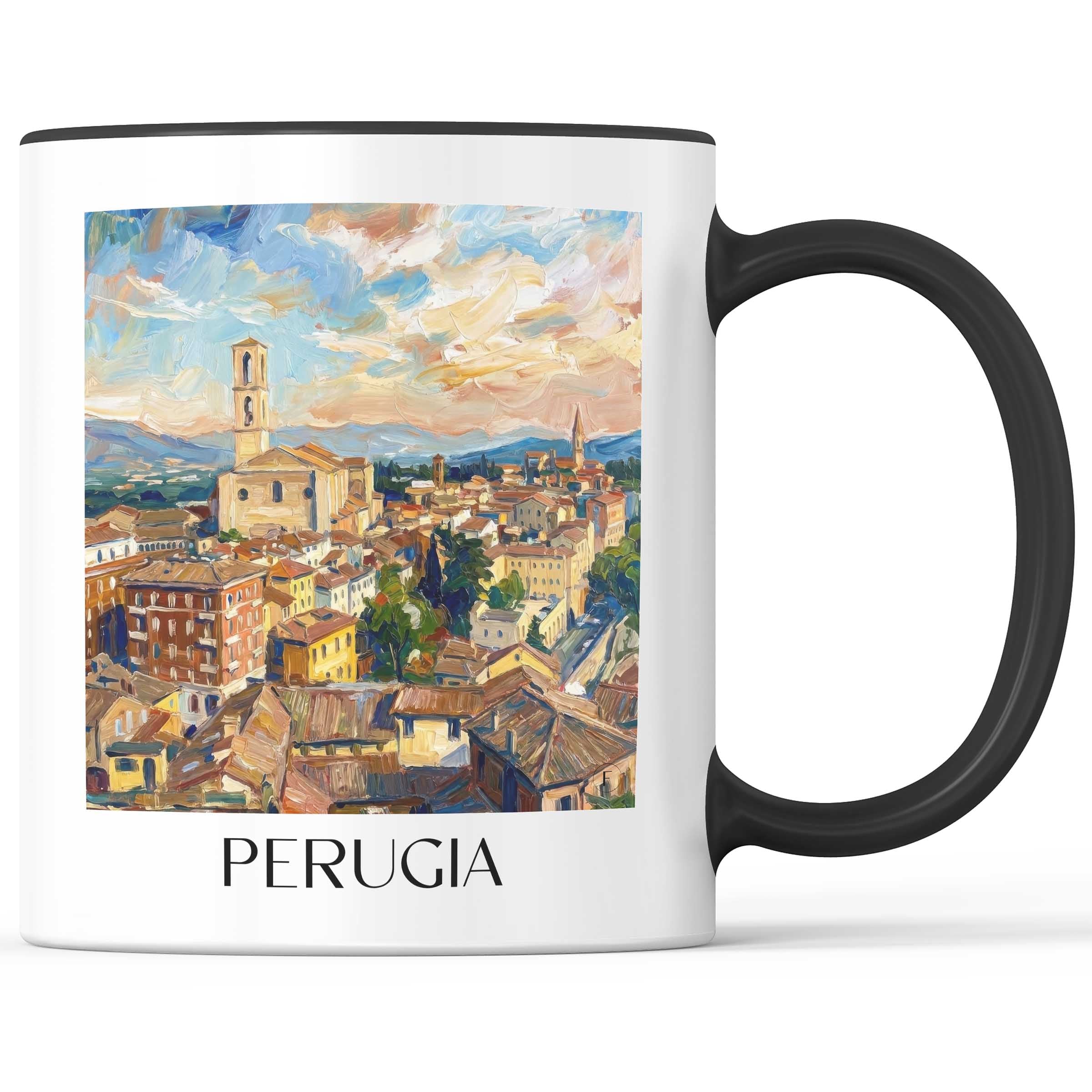 perugia-umbrien-italien-kaffeebecher-oil-painting-oelgemaelde