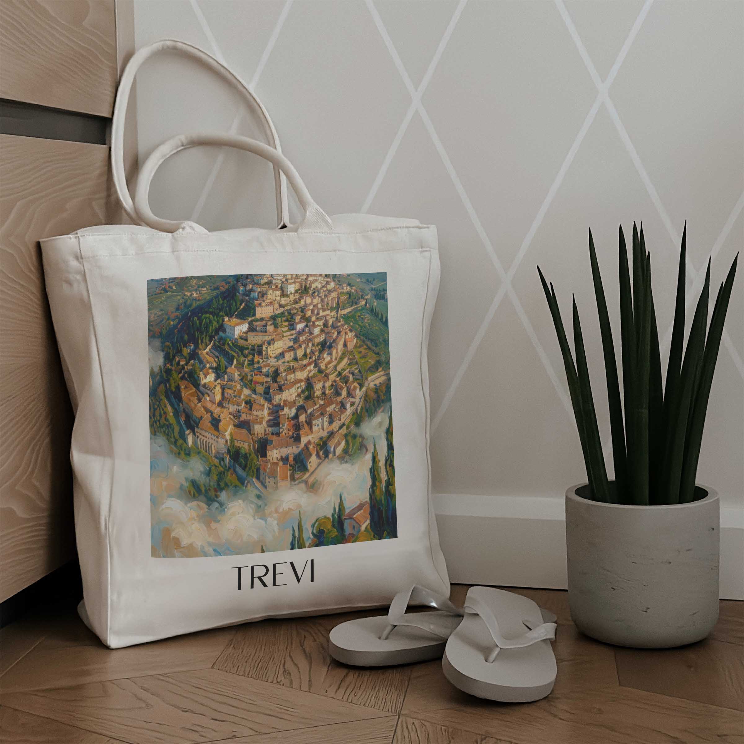 trevi--umbrien-italien-einkaufstasche-oil-painting-oelgemaelde