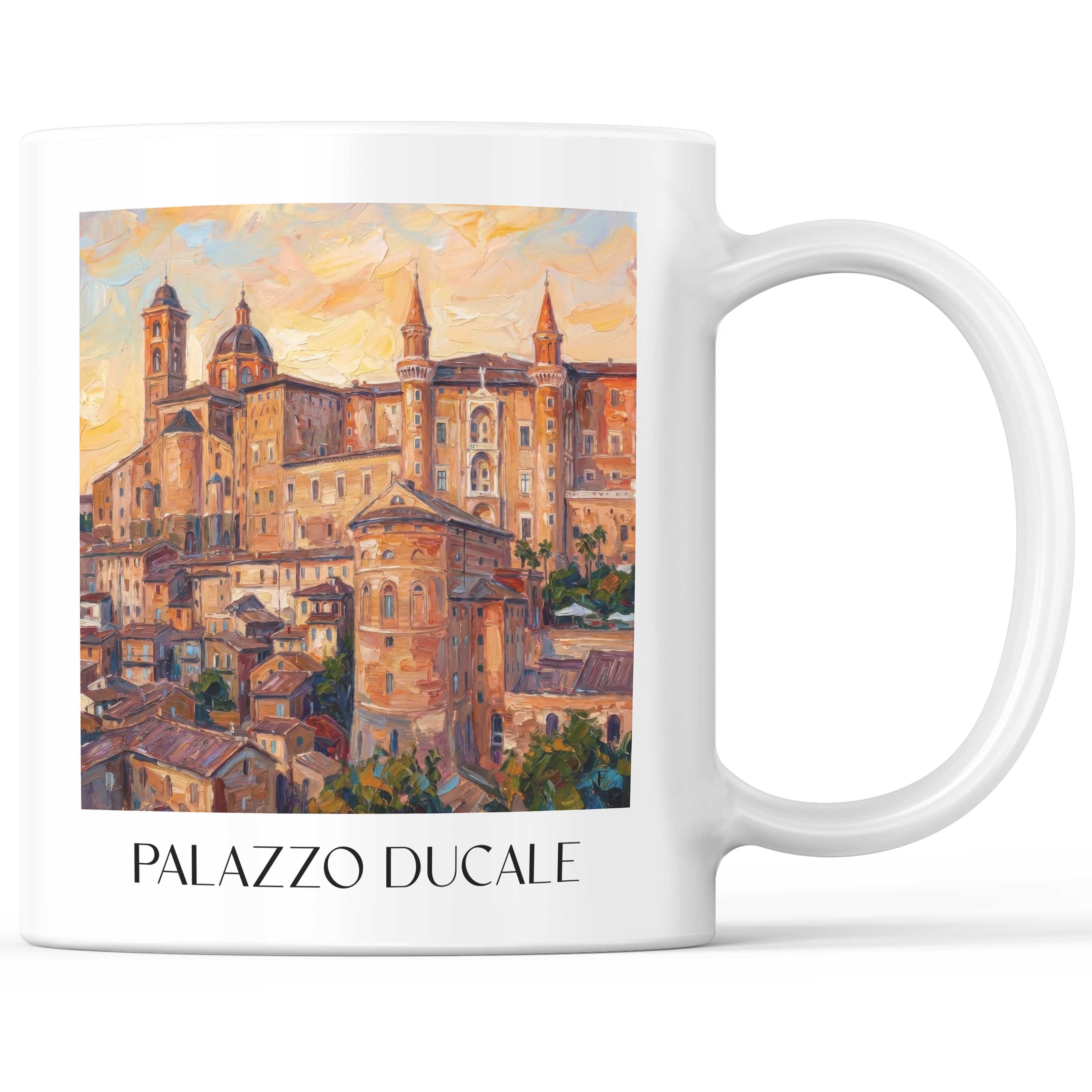palazzo-ducale-urbino-italien-kaffeebecher-oil-painting-oelgemaelde