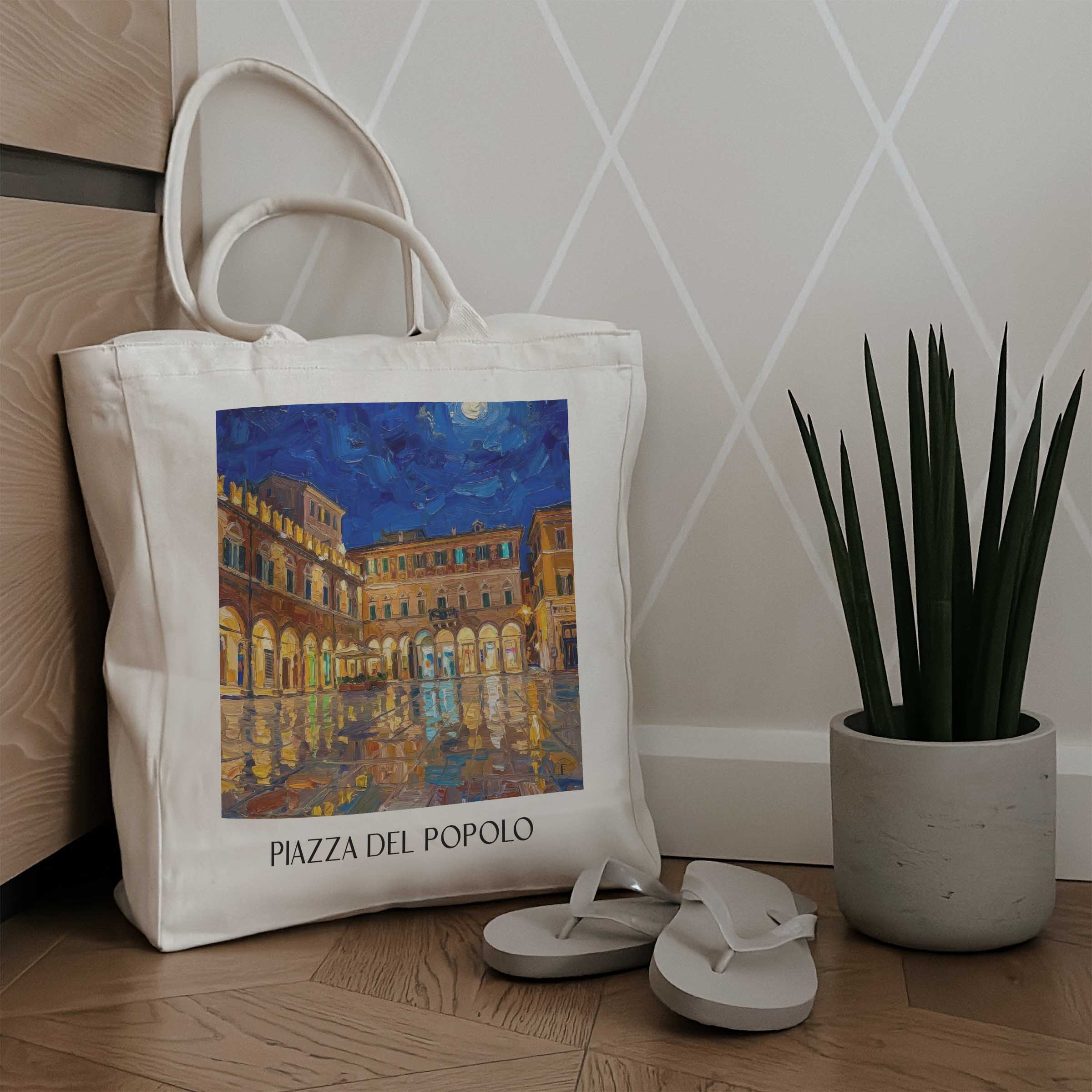 piazza-del-popolo-ascoli-piceno-italien-einkaufstasche-oil-painting-oelgemaelde