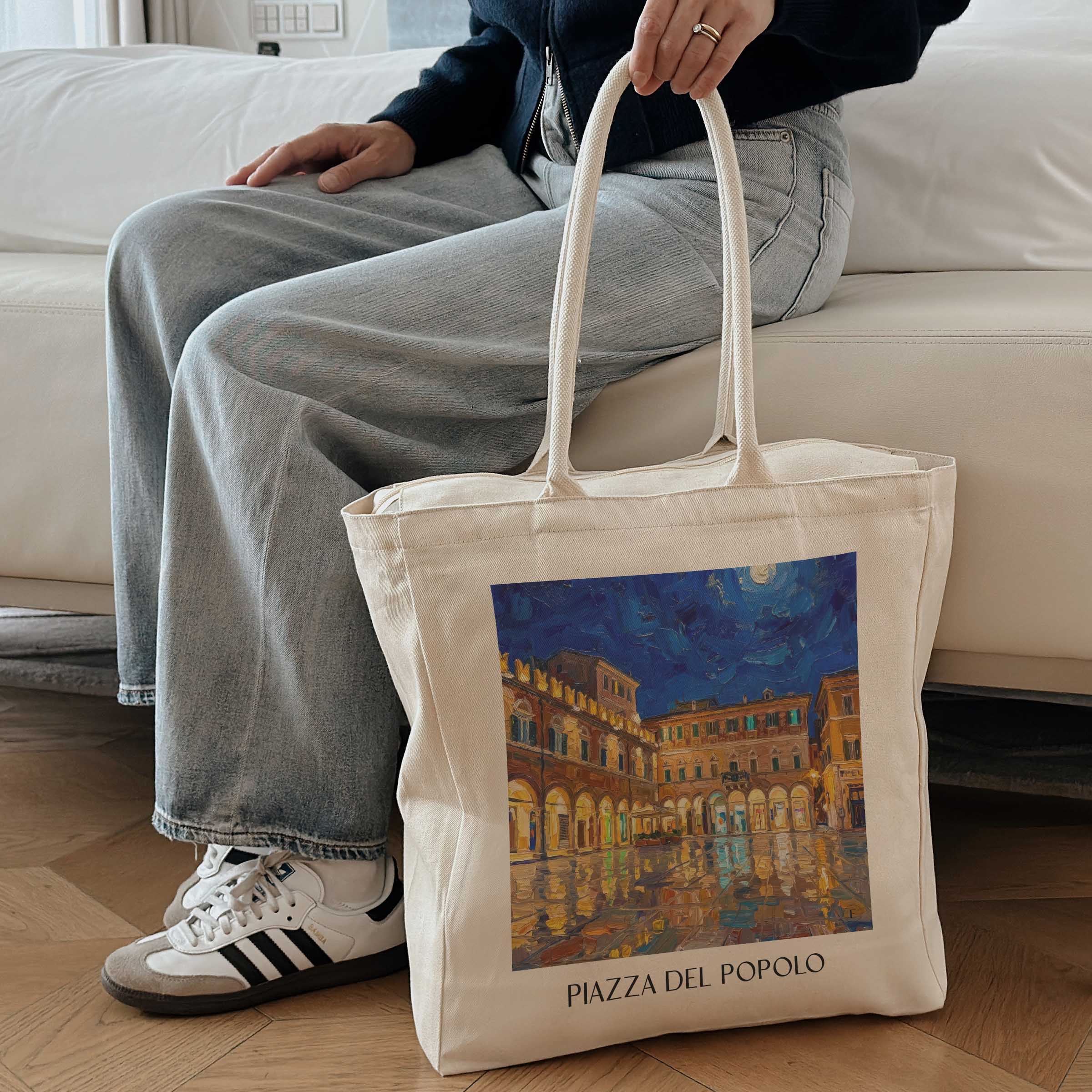piazza-del-popolo-ascoli-piceno-italien-einkaufstasche-oil-painting-oelgemaelde