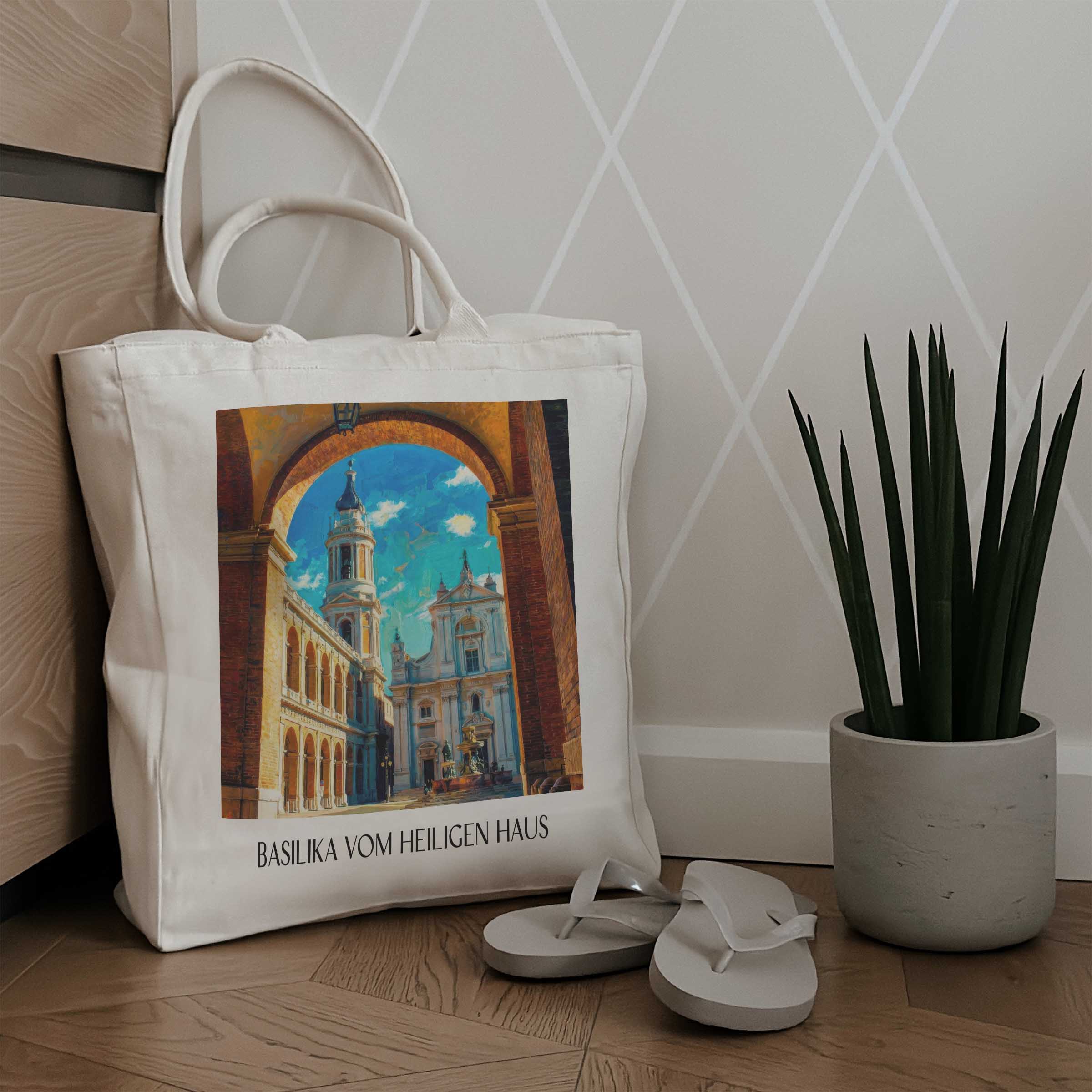 basilika-vom-heiligen-haus-loreto-italien-einkaufstasche-oil-painting-oelgemaelde