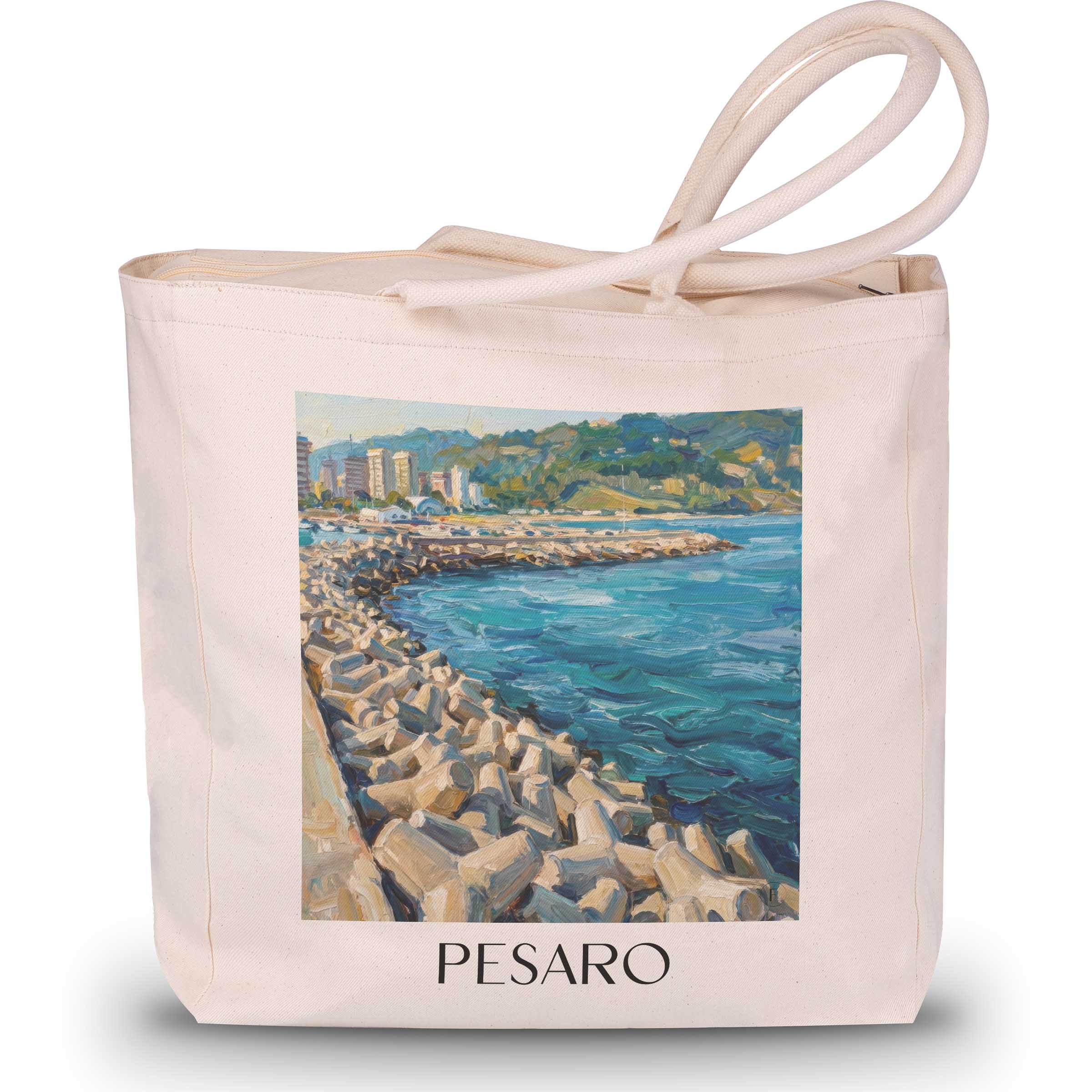 pesaro--marken-italien-einkaufstasche-oil-painting-oelgemaelde