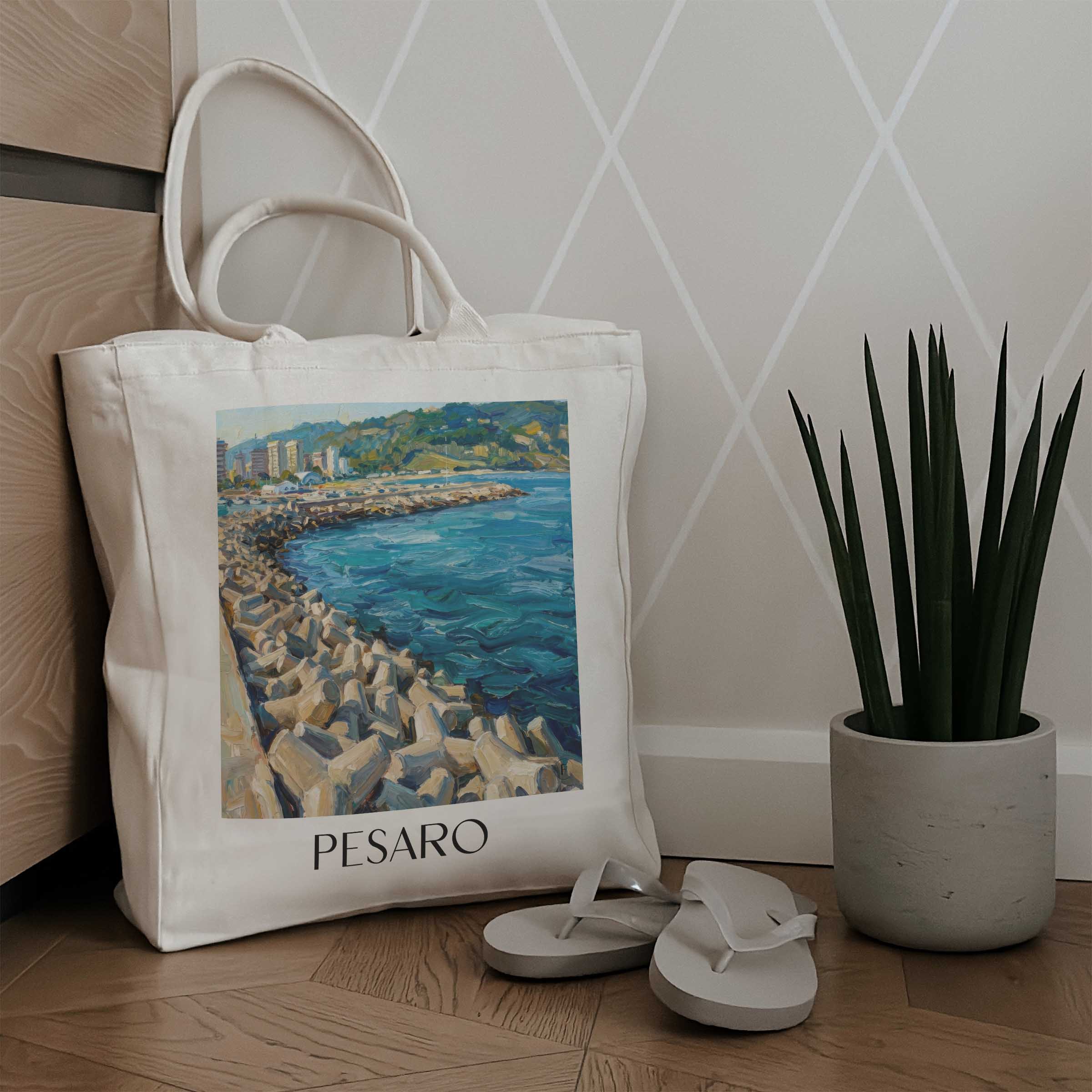 pesaro--marken-italien-einkaufstasche-oil-painting-oelgemaelde