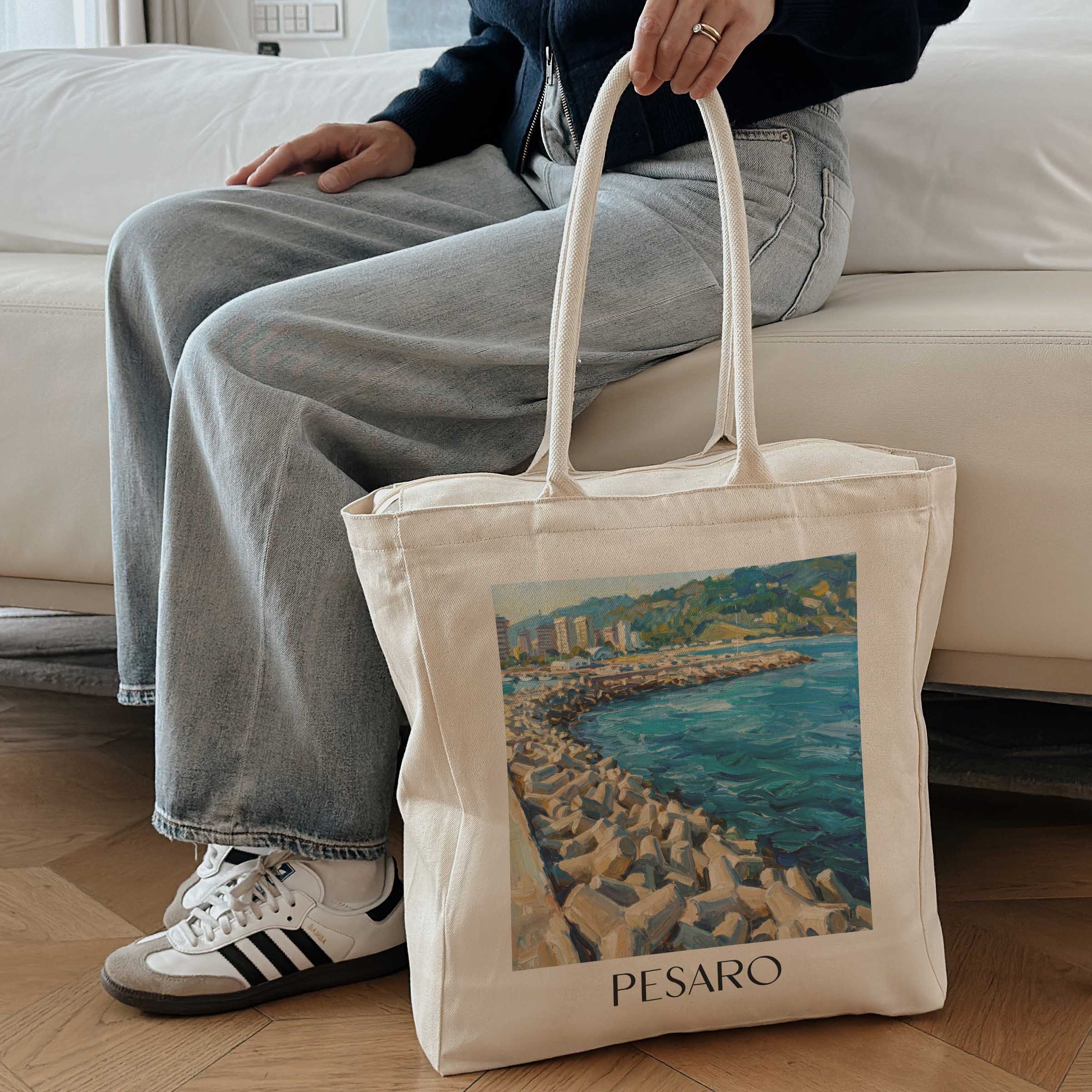 pesaro--marken-italien-einkaufstasche-oil-painting-oelgemaelde