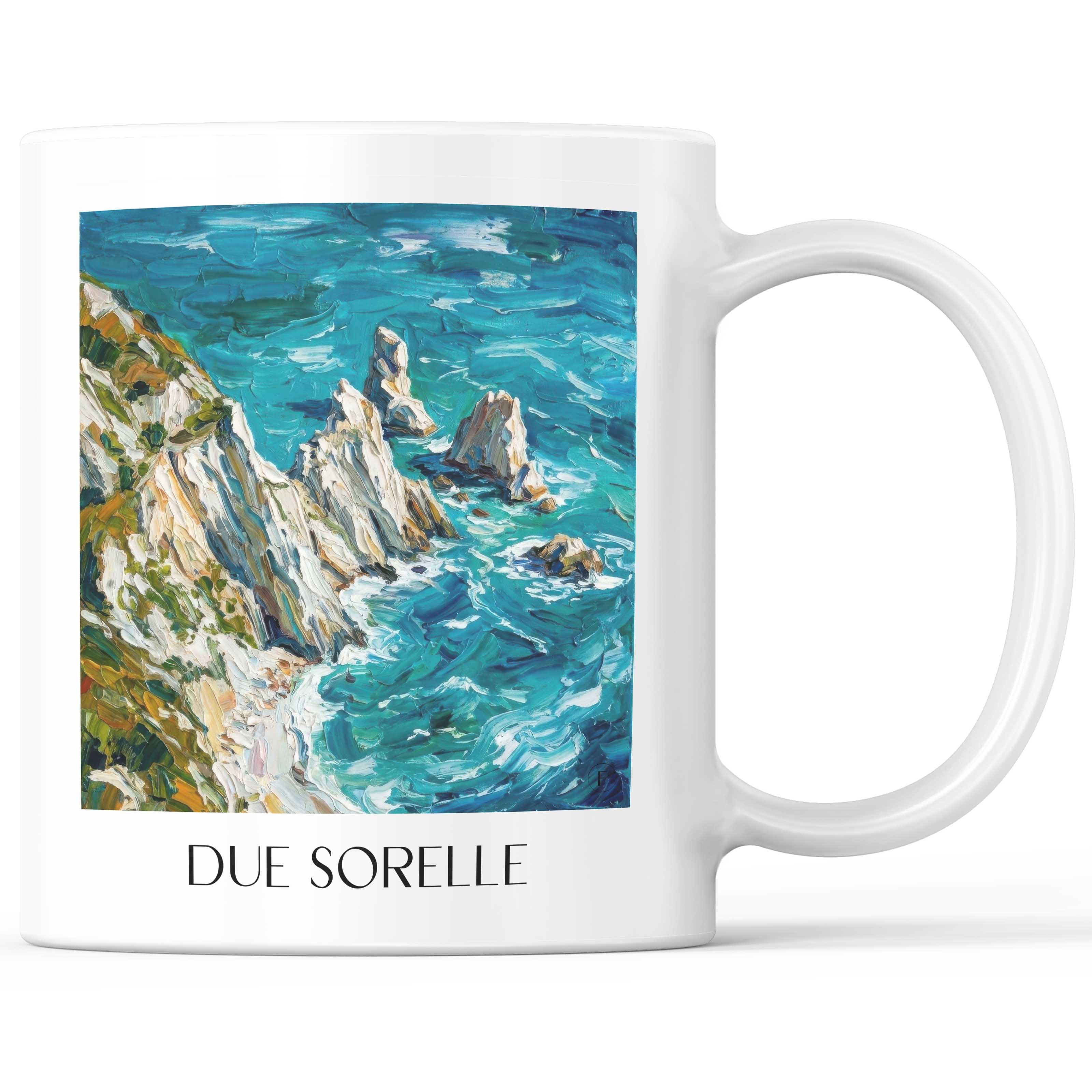 due-sorelle-sirolo-italien-kaffeebecher-oil-painting-oelgemaelde