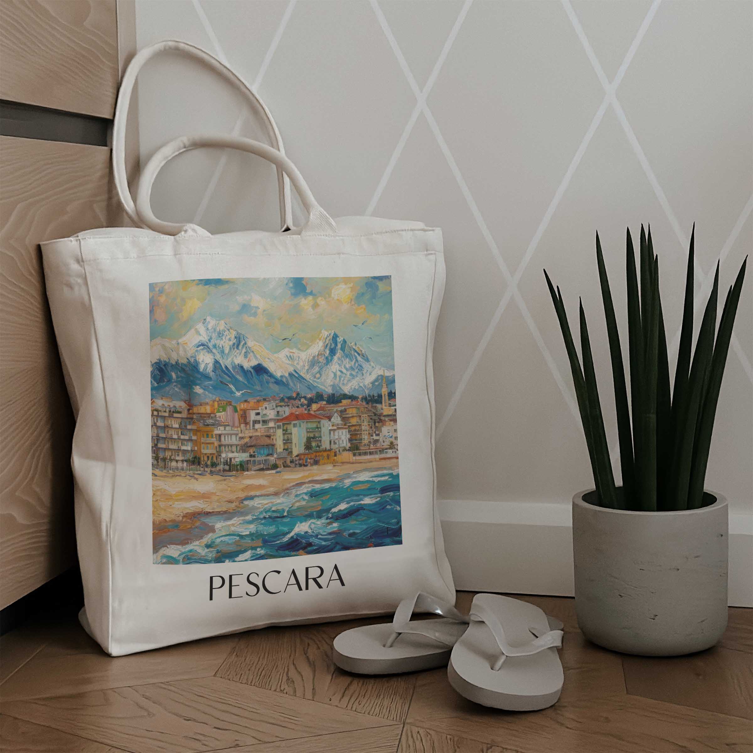 pescara-abruzzen-italien-einkaufstasche-oil-painting-oelgemaelde
