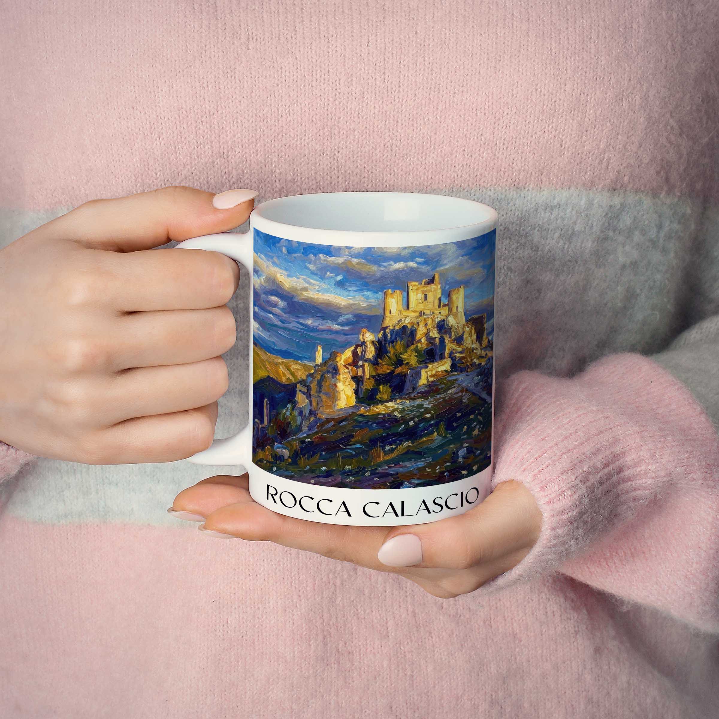 rocca-calascio-abruzzen-italien-kaffeebecher-oil-painting-oelgemaelde
