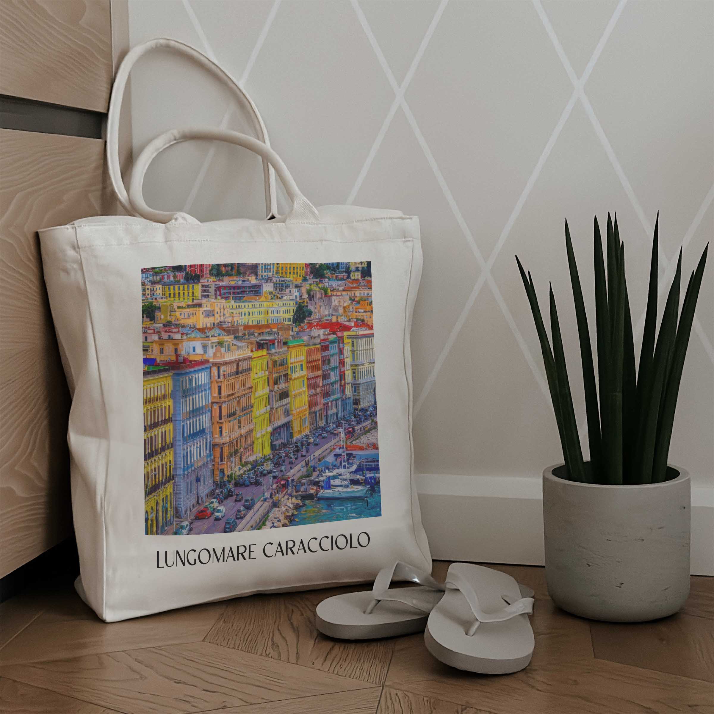 lungomare-caracciolo-neapel-italien-einkaufstasche-oil-painting-oelgemaelde