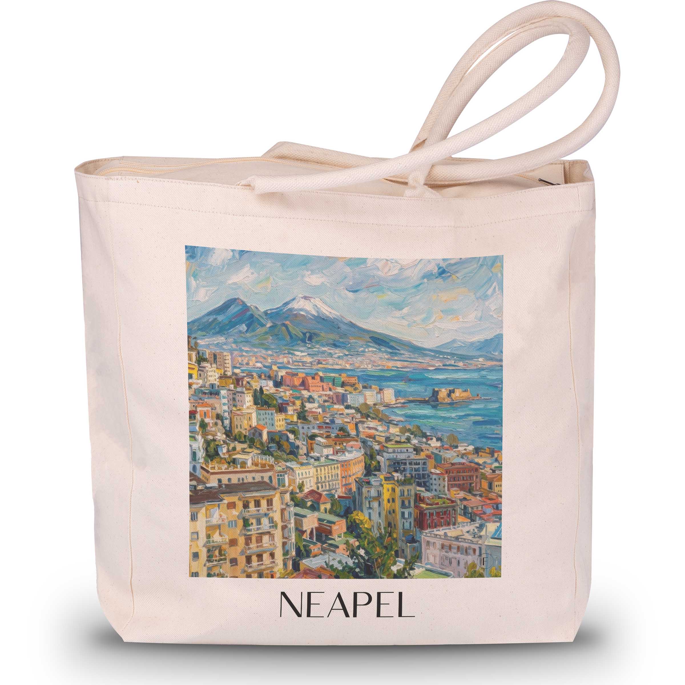 neapel-kampanien-italien-einkaufstasche-oil-painting-oelgemaelde