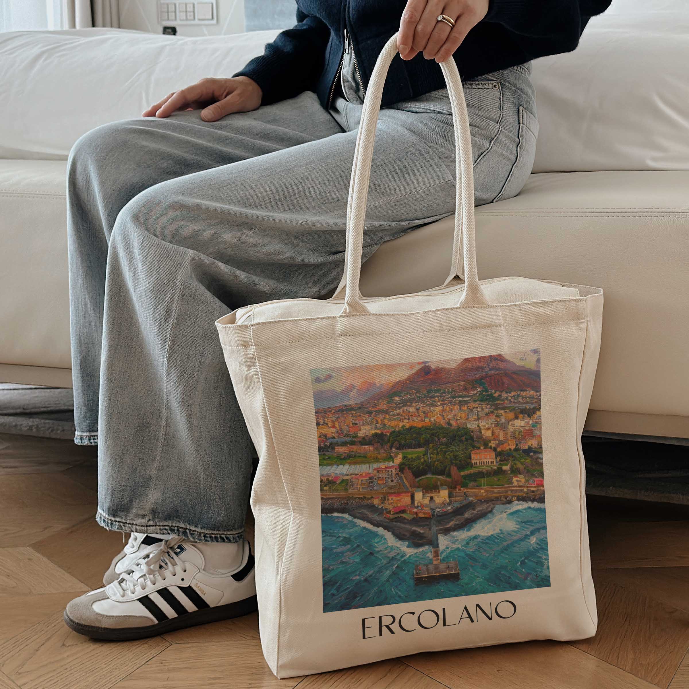 ercolano-neapel-italien-einkaufstasche-oil-painting-oelgemaelde