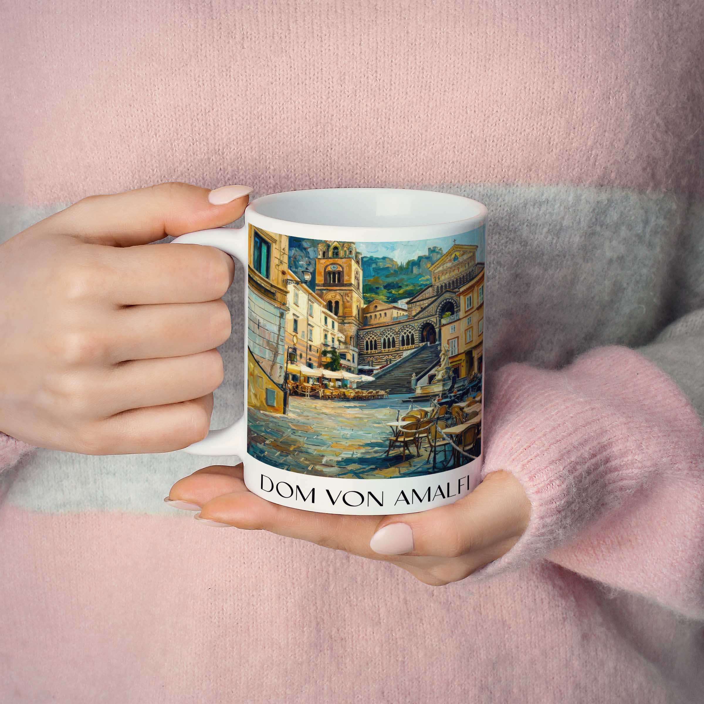 dom-von-amalfi-kampanien-italien-kaffeebecher-oil-painting-oelgemaelde