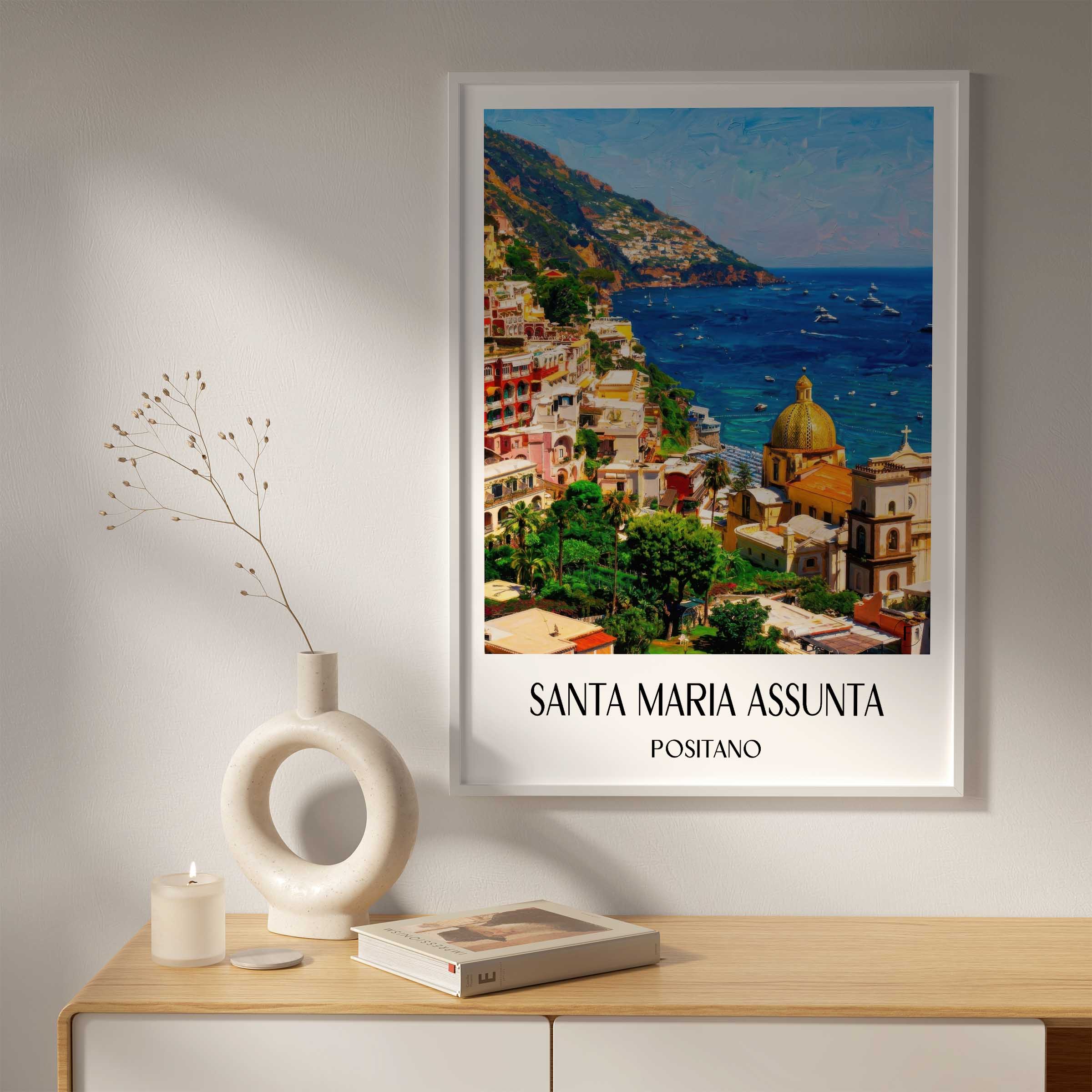 santa-maria-assunta-positano-italien-poster-oil-painting-oelgemaelde