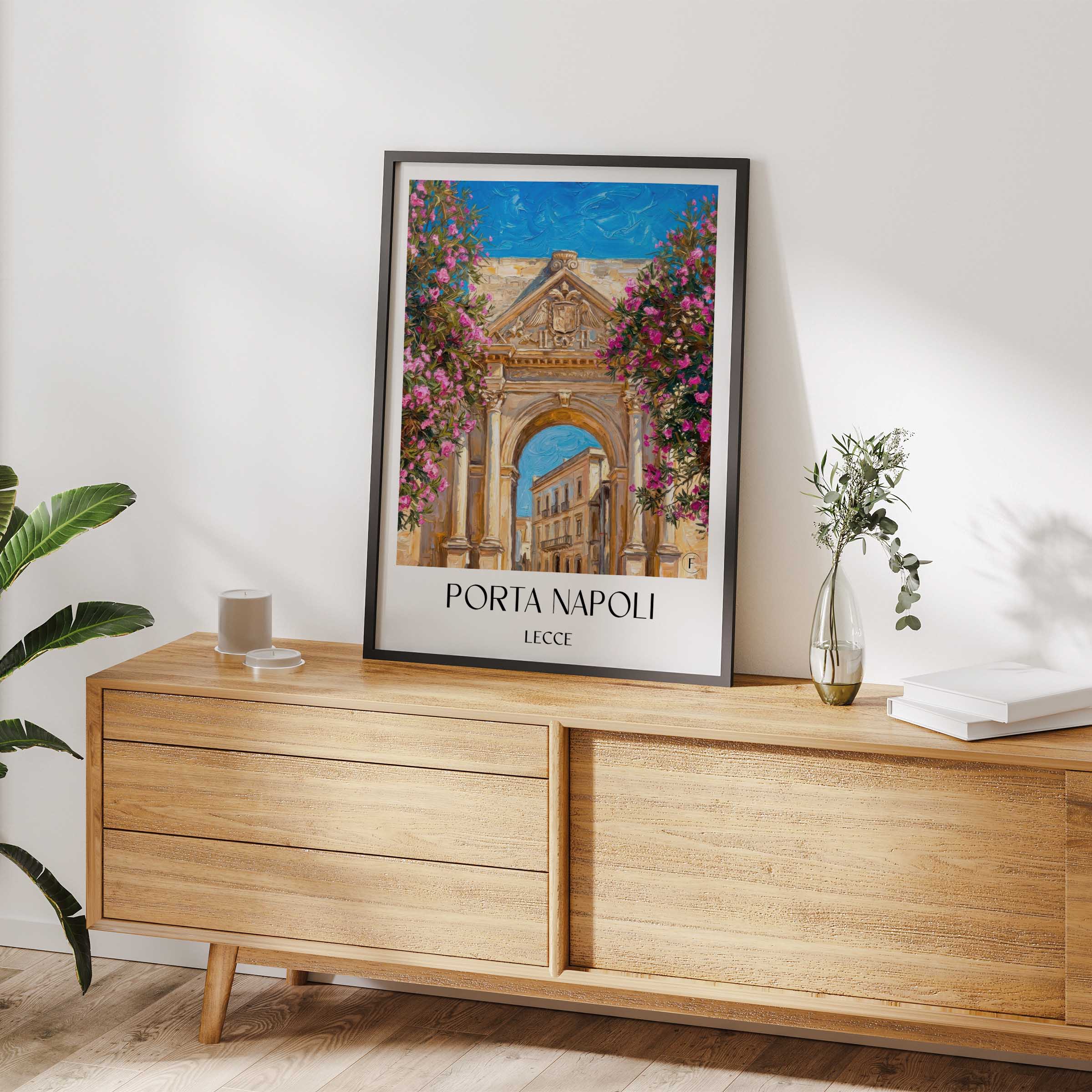porta-napoli-lecce-italien-poster-oil-painting-oelgemaelde