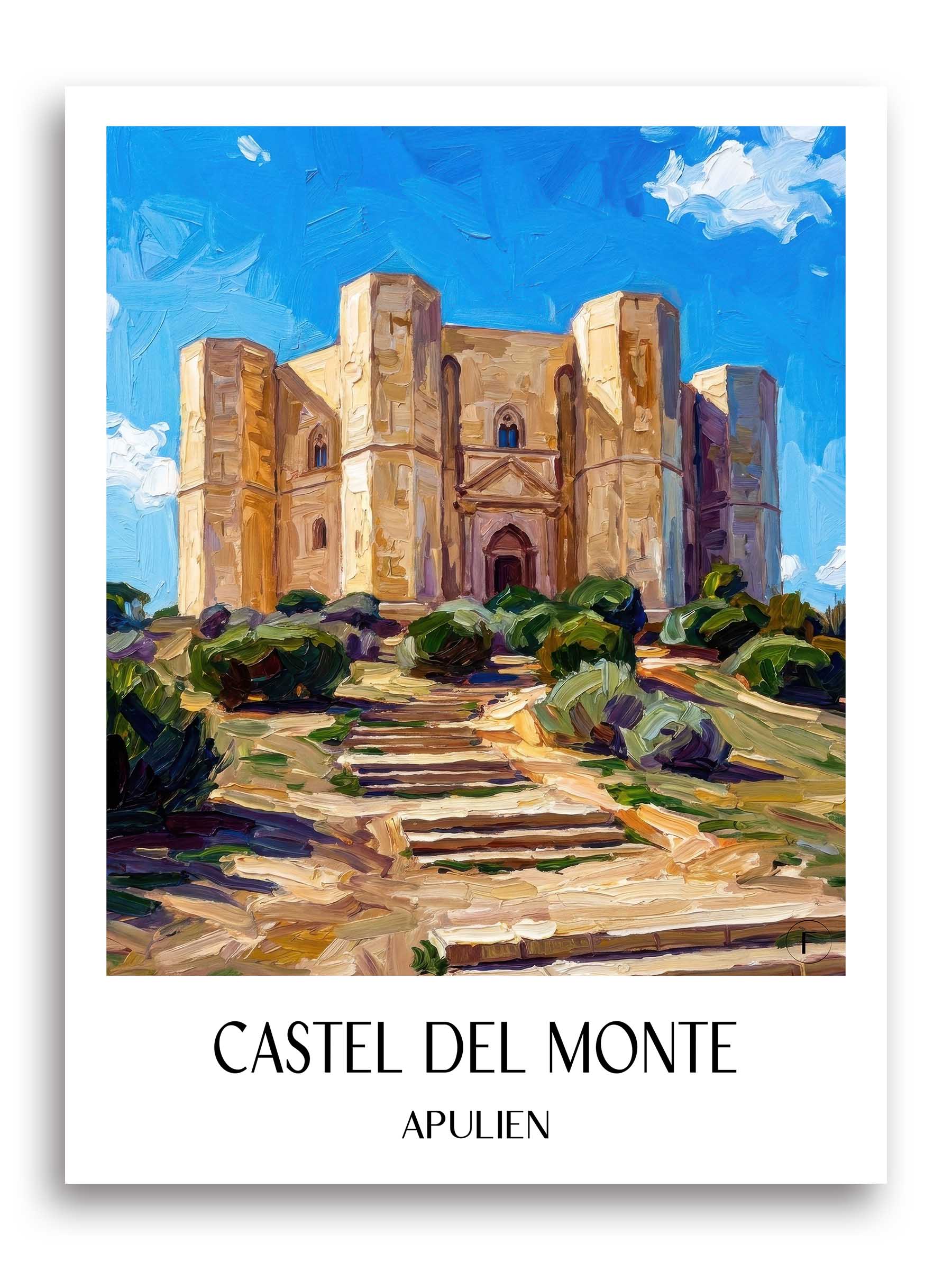 castel-del-monte-apulien-italien-poster-oil-painting-oelgemaelde
