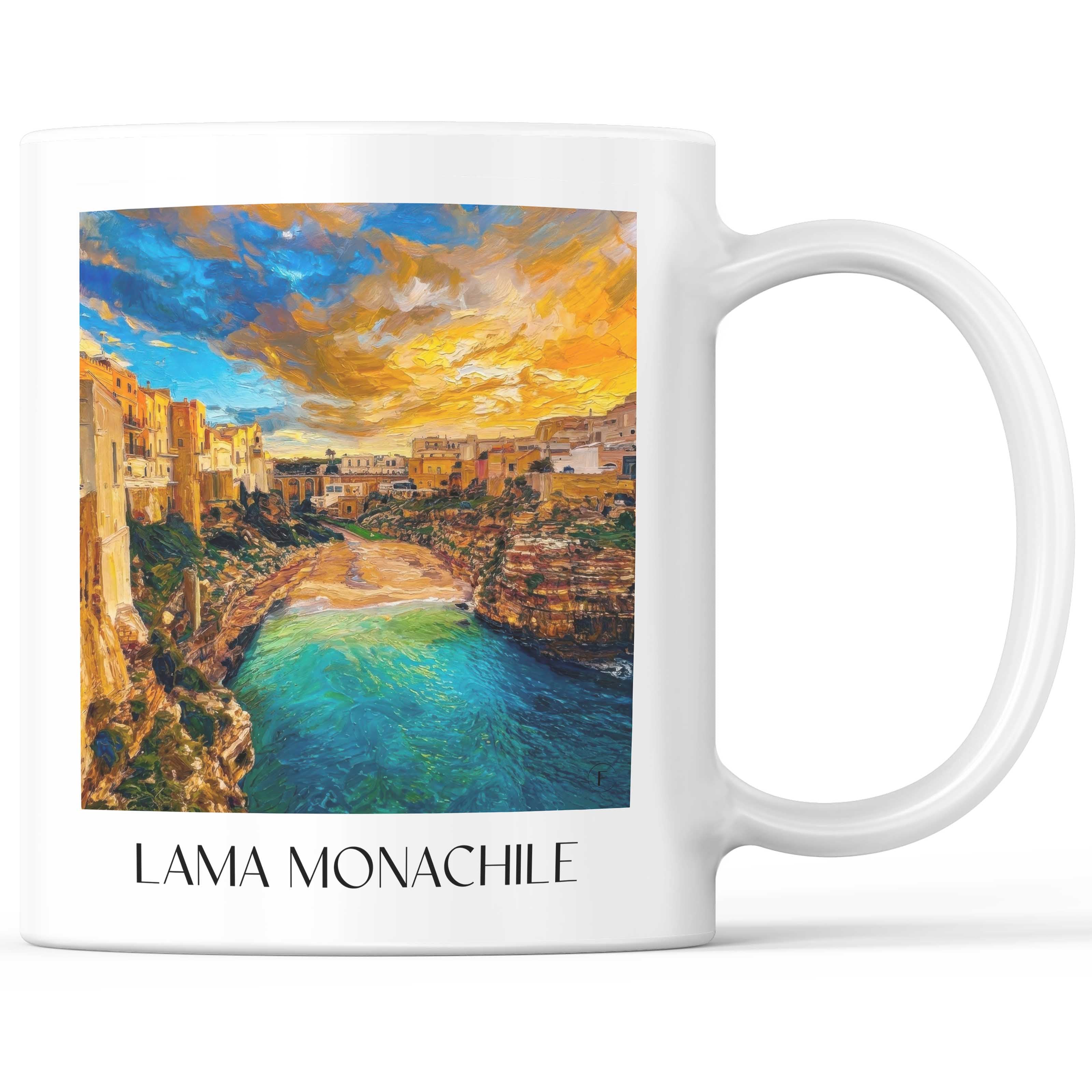 lama-monachile-polignano-a-mare-italien-kaffeebecher-oil-painting-oelgemaelde