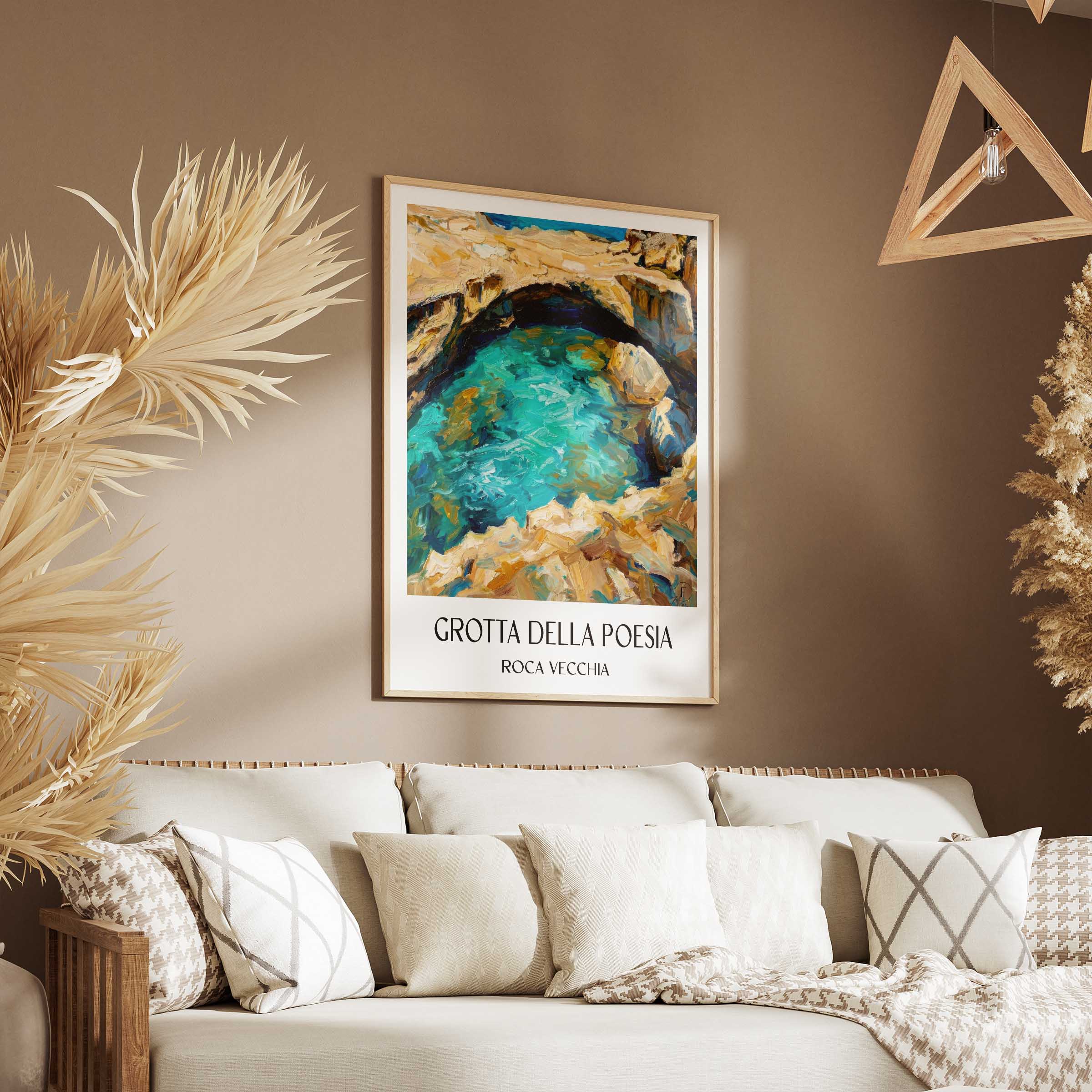 grotta-della-poesia-roca-vecchia-italien-poster-oil-painting-oelgemaelde