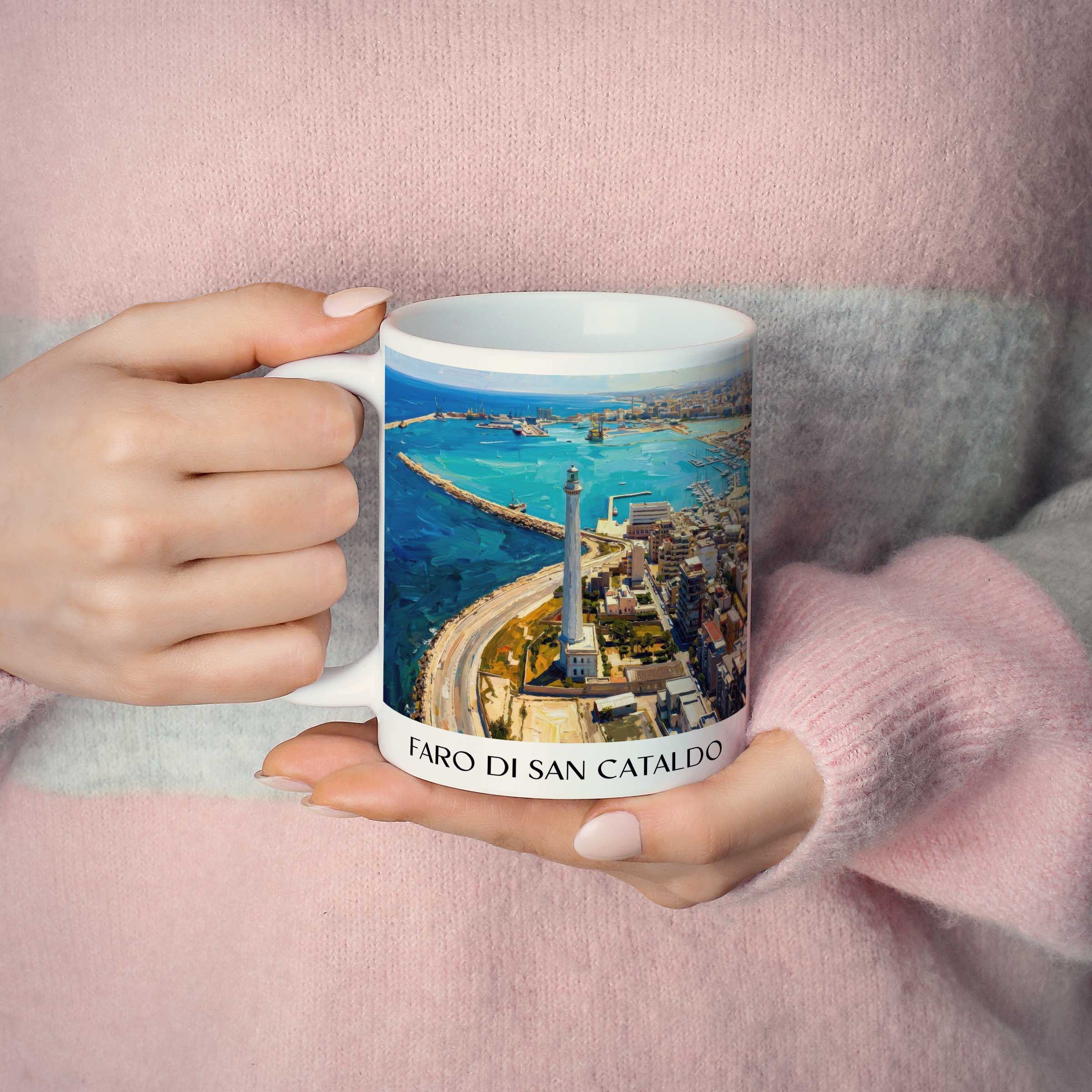 faro-di-san-cataldo-bari-italien-kaffeebecher-oil-painting-oelgemaelde