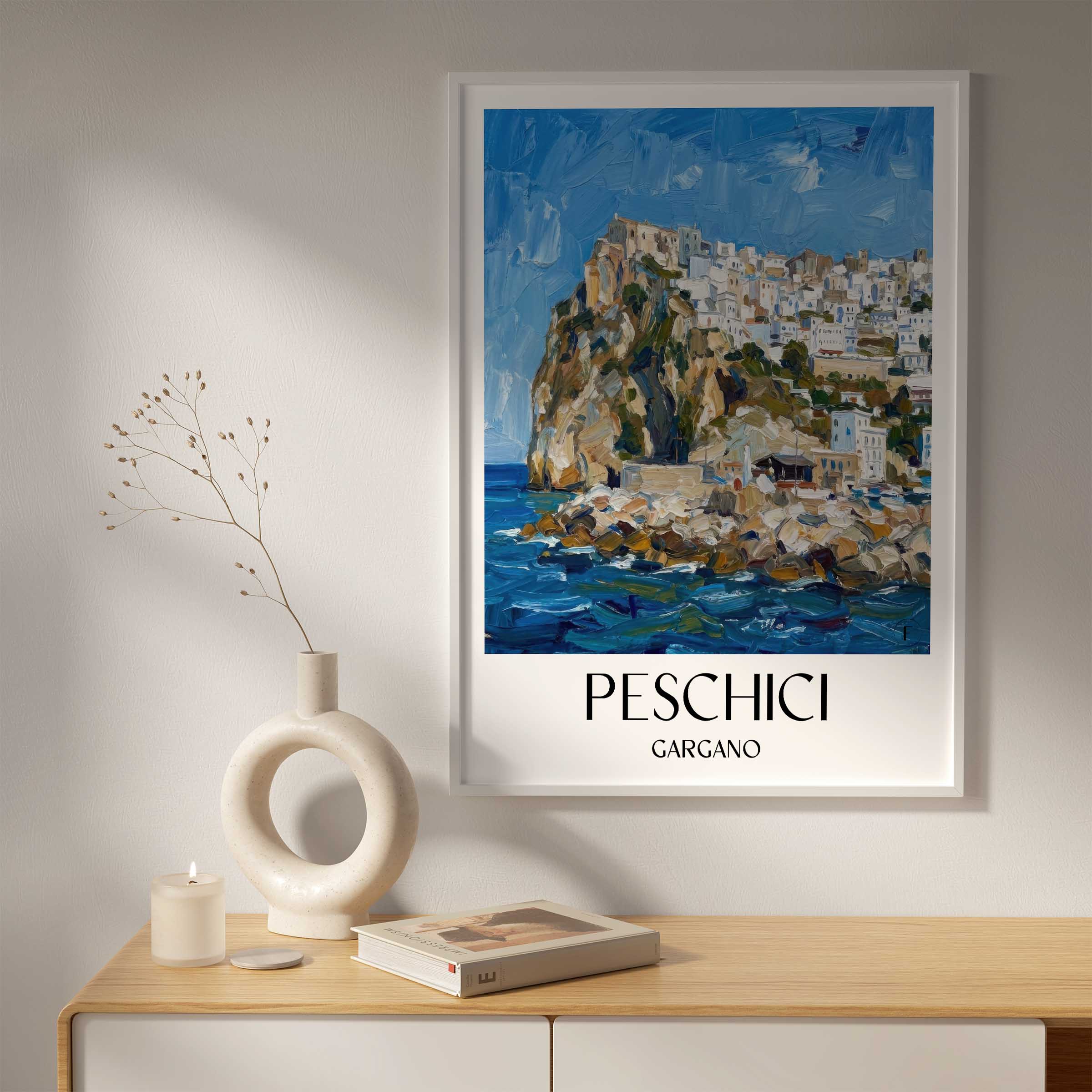 peschici-gargano-italien-poster-oil-painting-oelgemaelde