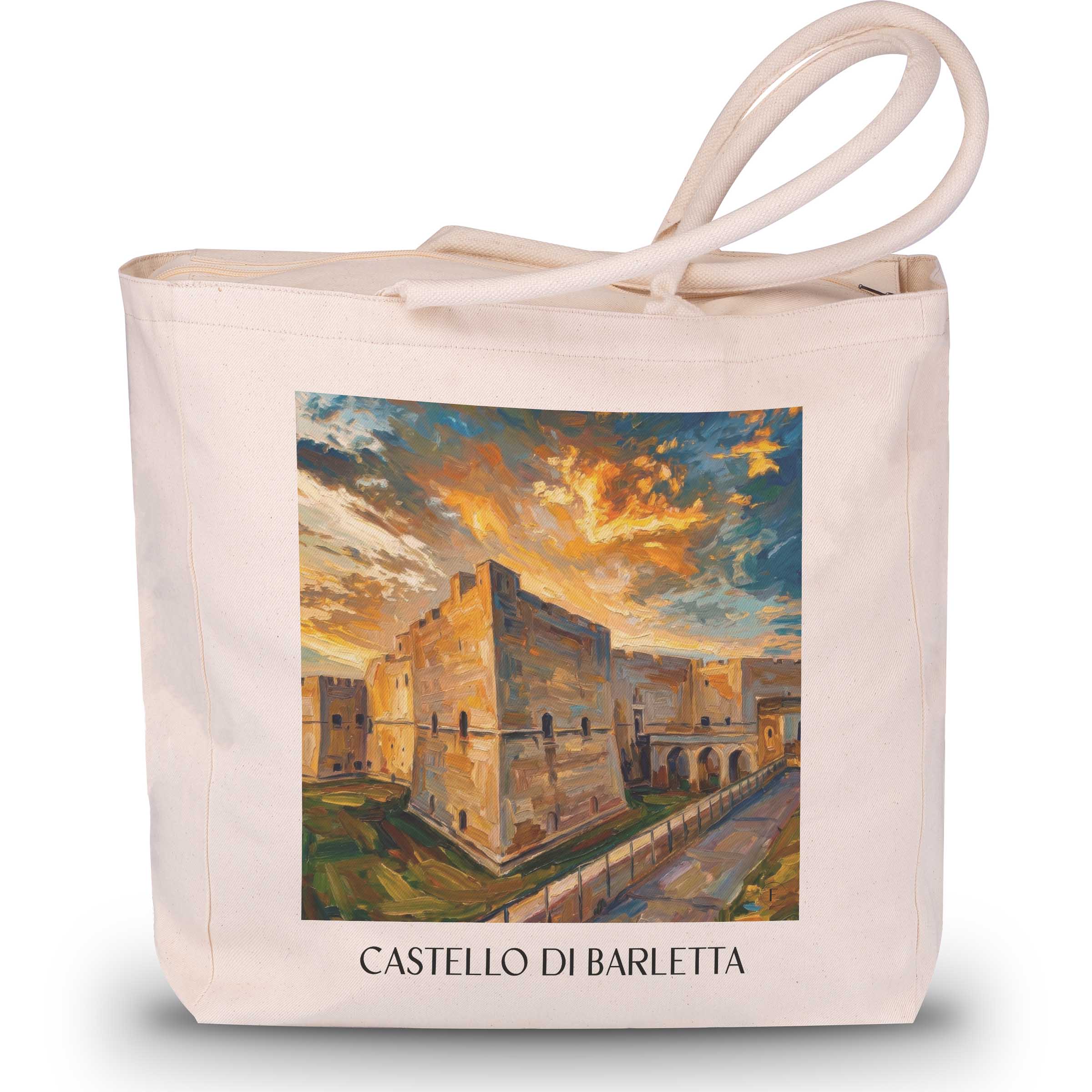 castello-di-barletta-apulien-italien-einkaufstasche-oil-painting-oelgemaelde