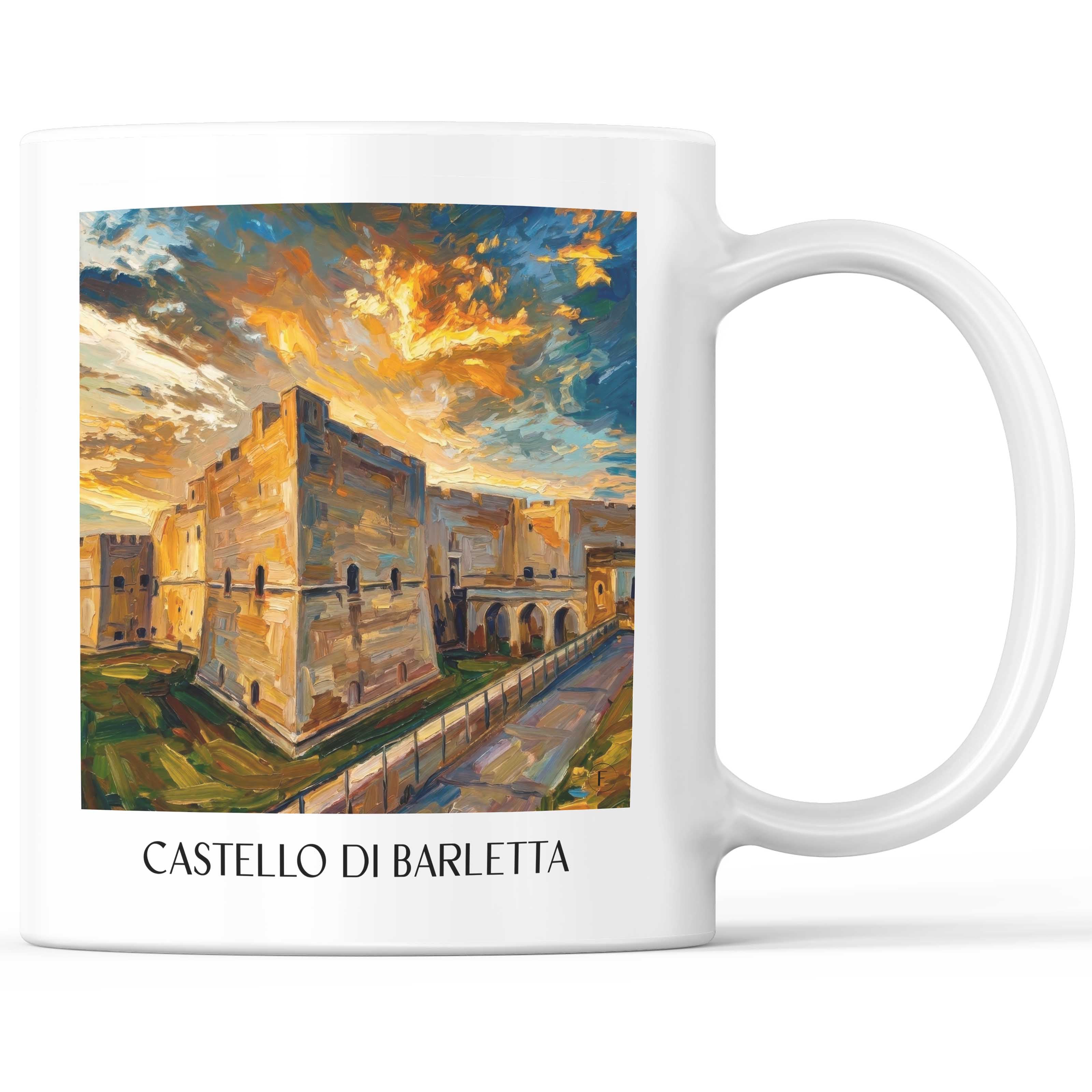 castello-di-barletta-apulien-italien-kaffeebecher-oil-painting-oelgemaelde