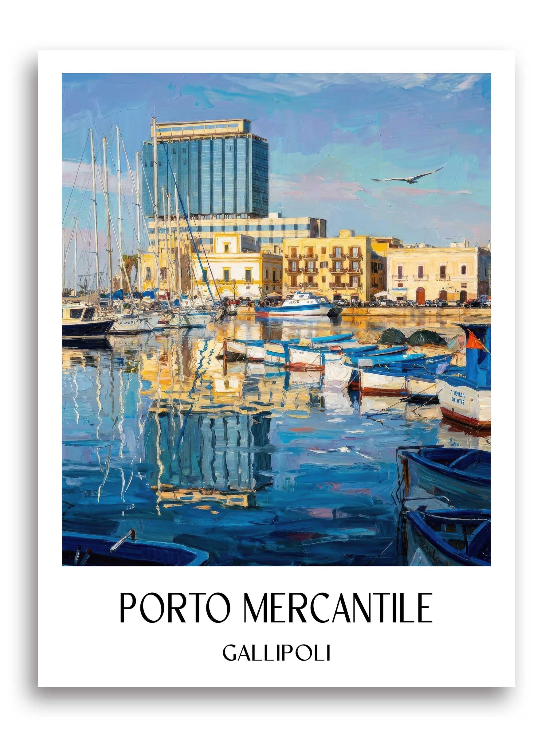 porto-mercantile-gallipoli-italien-poster-oil-painting-oelgemaelde