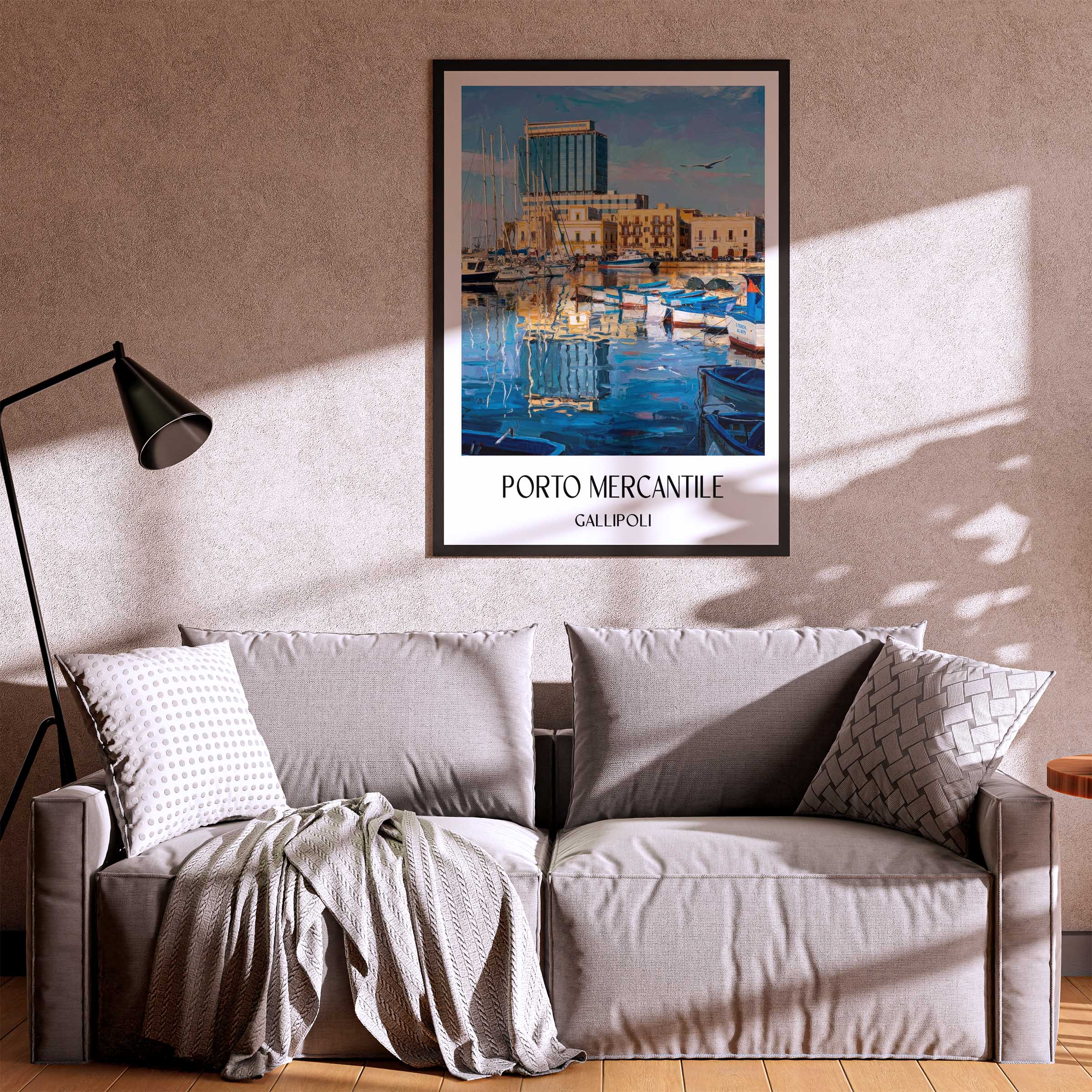 porto-mercantile-gallipoli-italien-poster-oil-painting-oelgemaelde