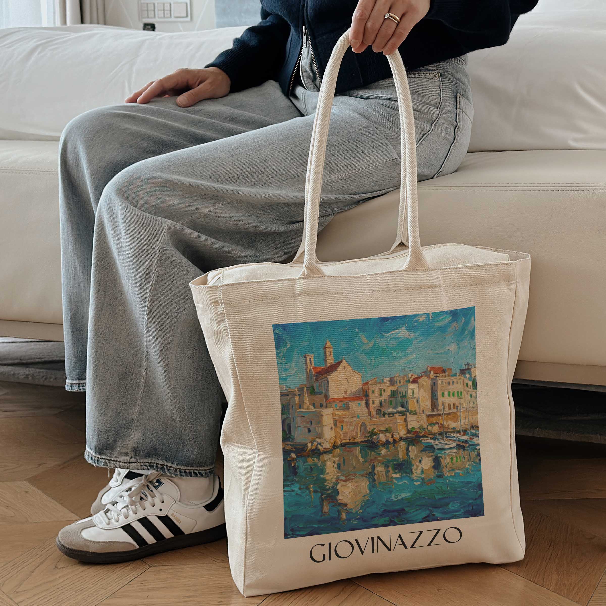 giovinazzo-bari-italien-einkaufstasche-oil-painting-oelgemaelde
