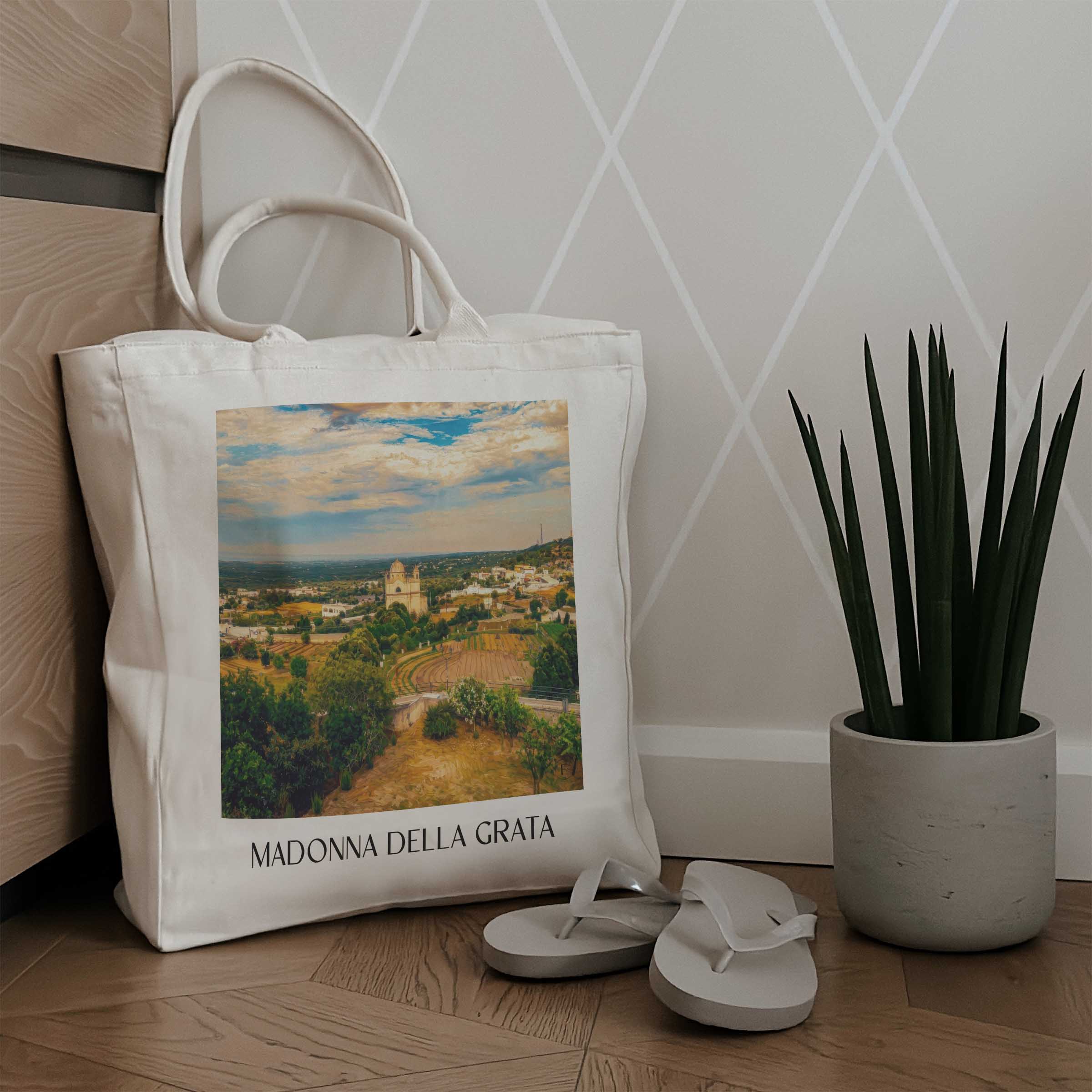 madonna-della-grata-ostuni-italien-einkaufstasche-oil-painting-oelgemaelde