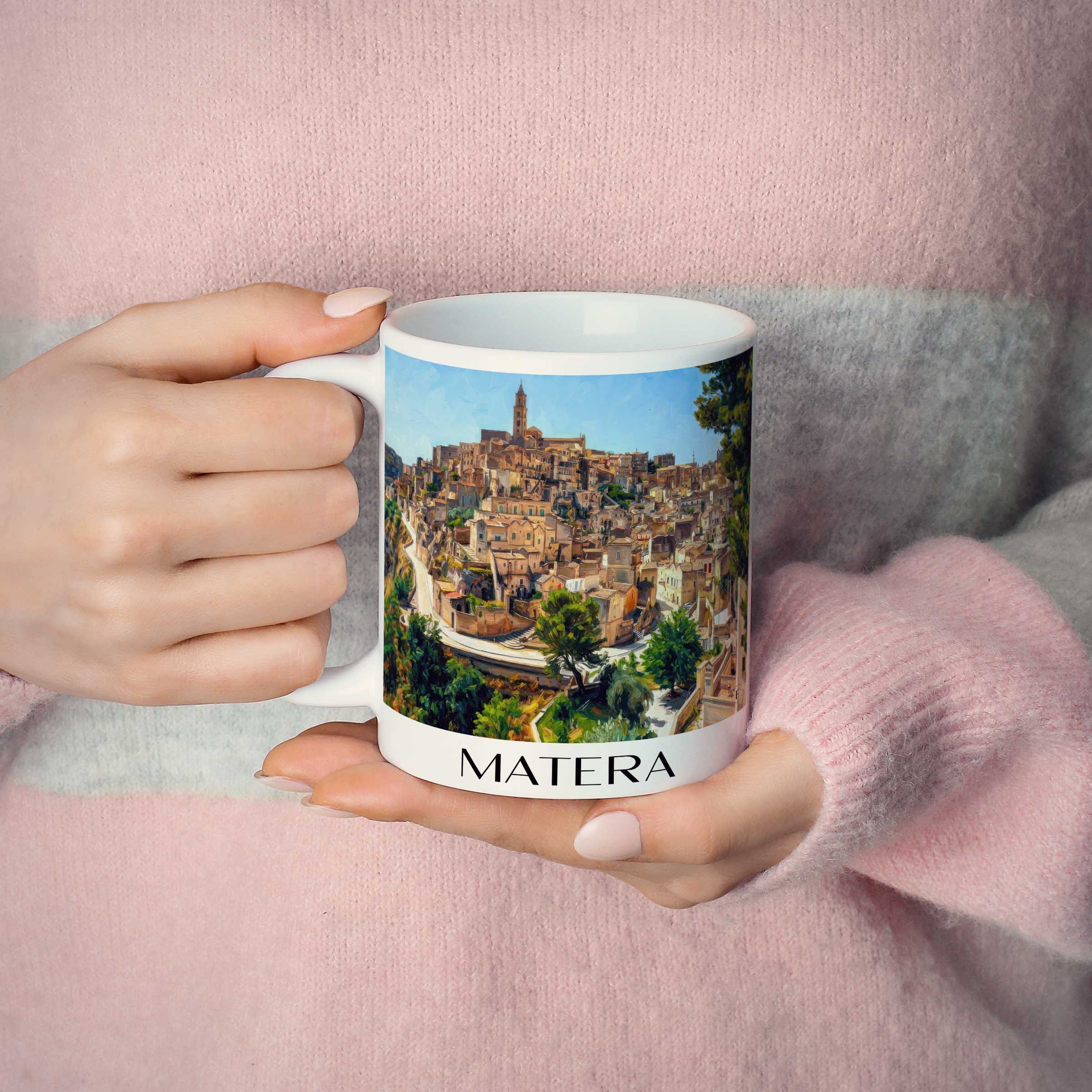 matera-basilikata-italien-kaffeebecher-oil-painting-oelgemaelde