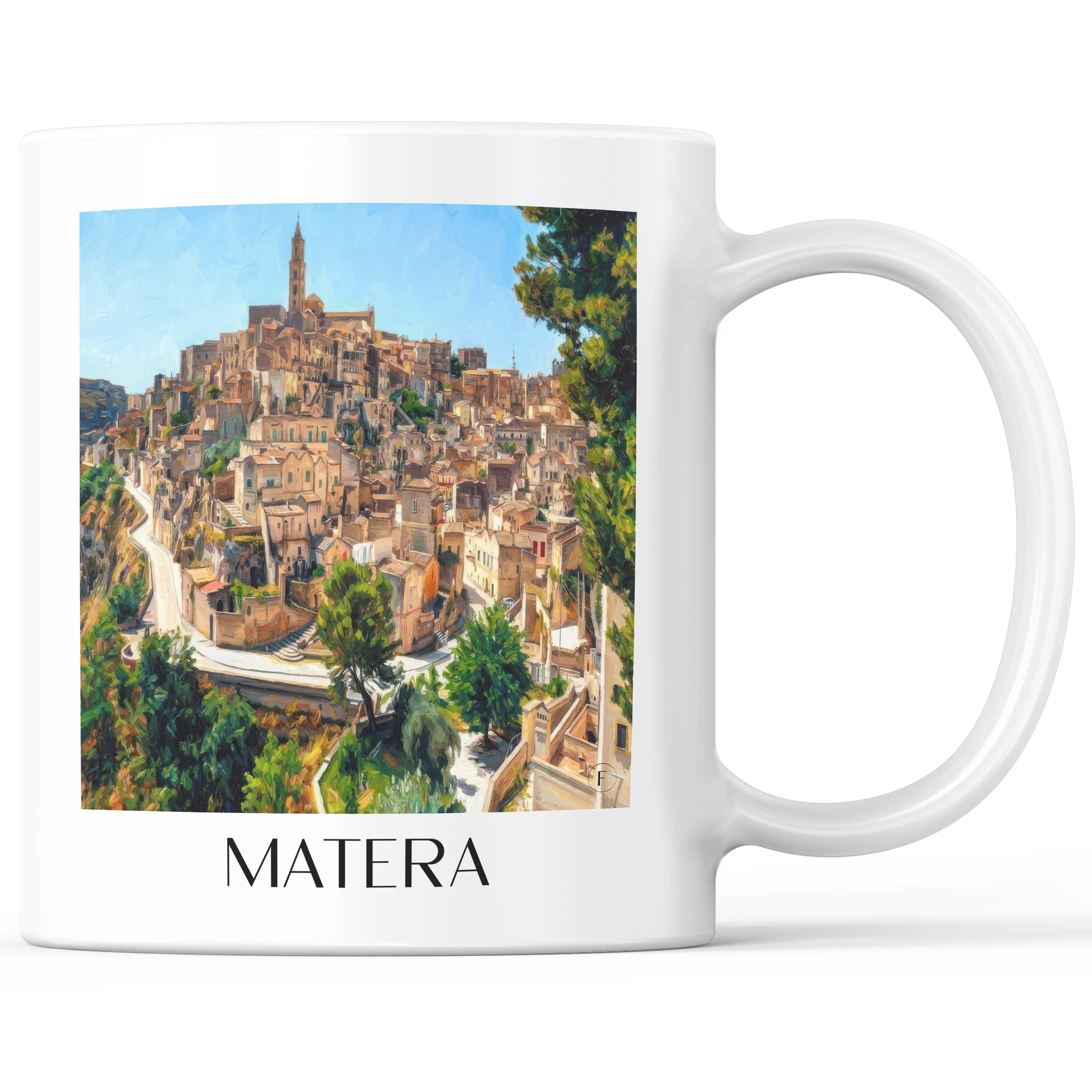 matera-basilikata-italien-kaffeebecher-oil-painting-oelgemaelde