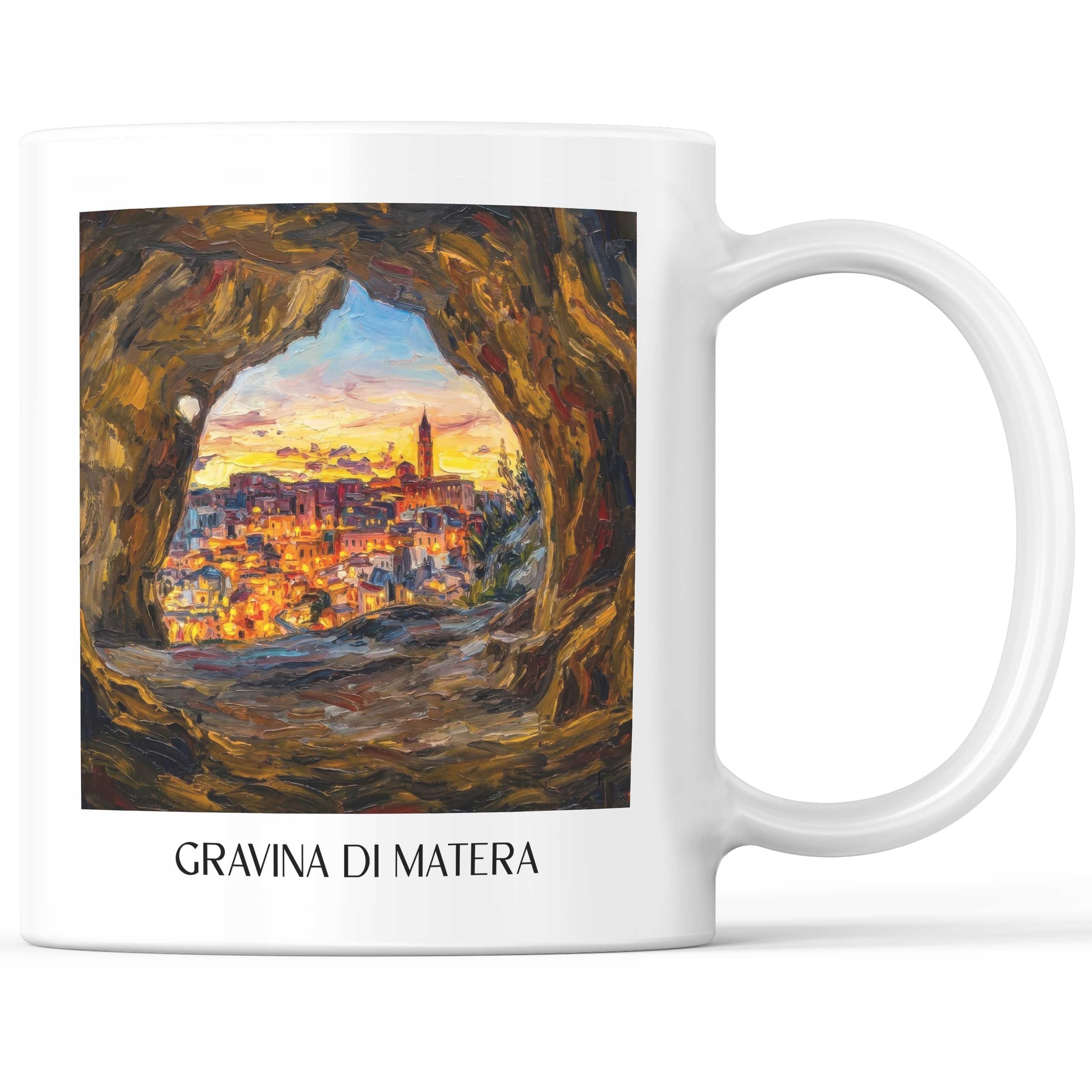 gravina-di-matera-basilikata-italien-kaffeebecher-oil-painting-oelgemaelde