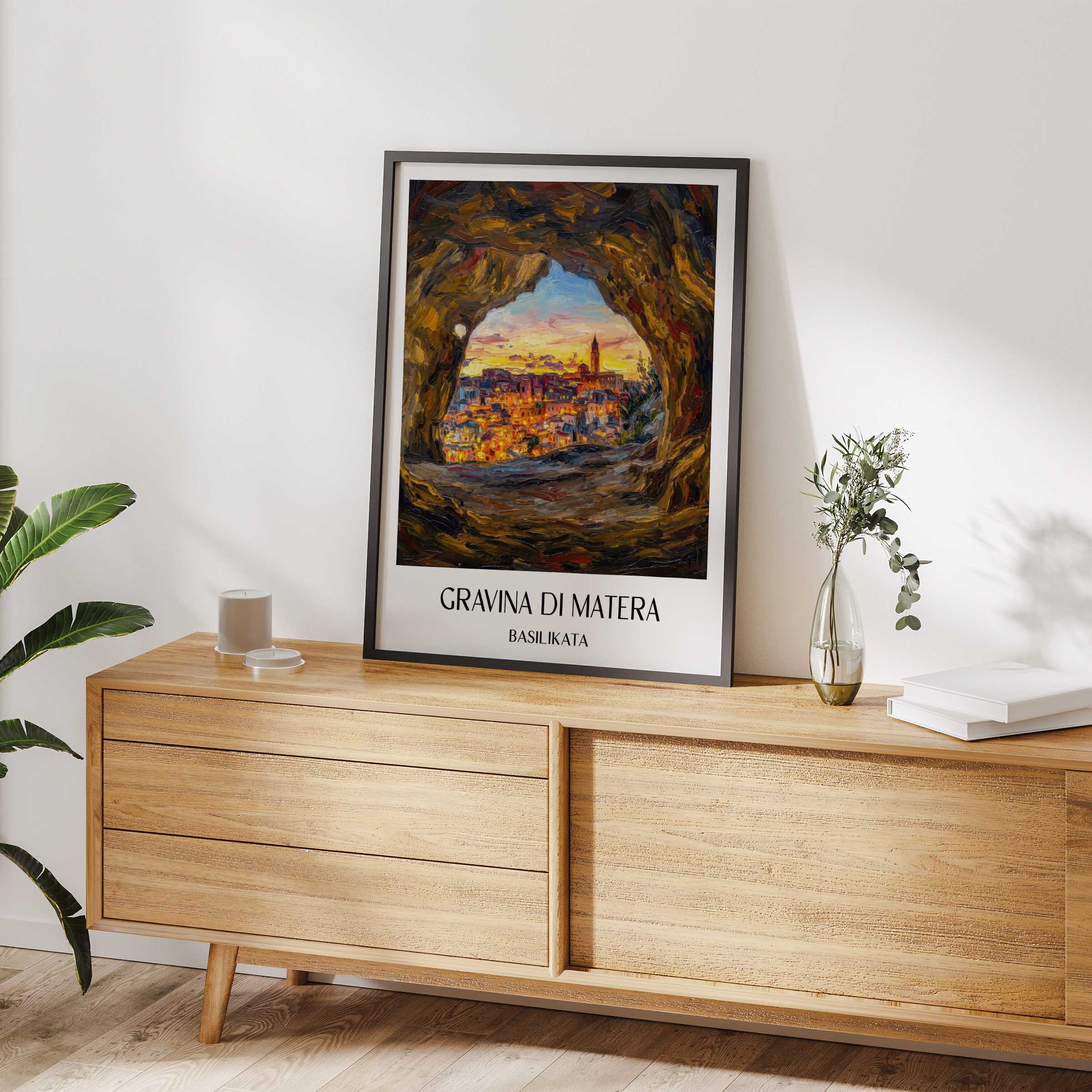 gravina-di-matera-basilikata-italien-poster-oil-painting-oelgemaelde