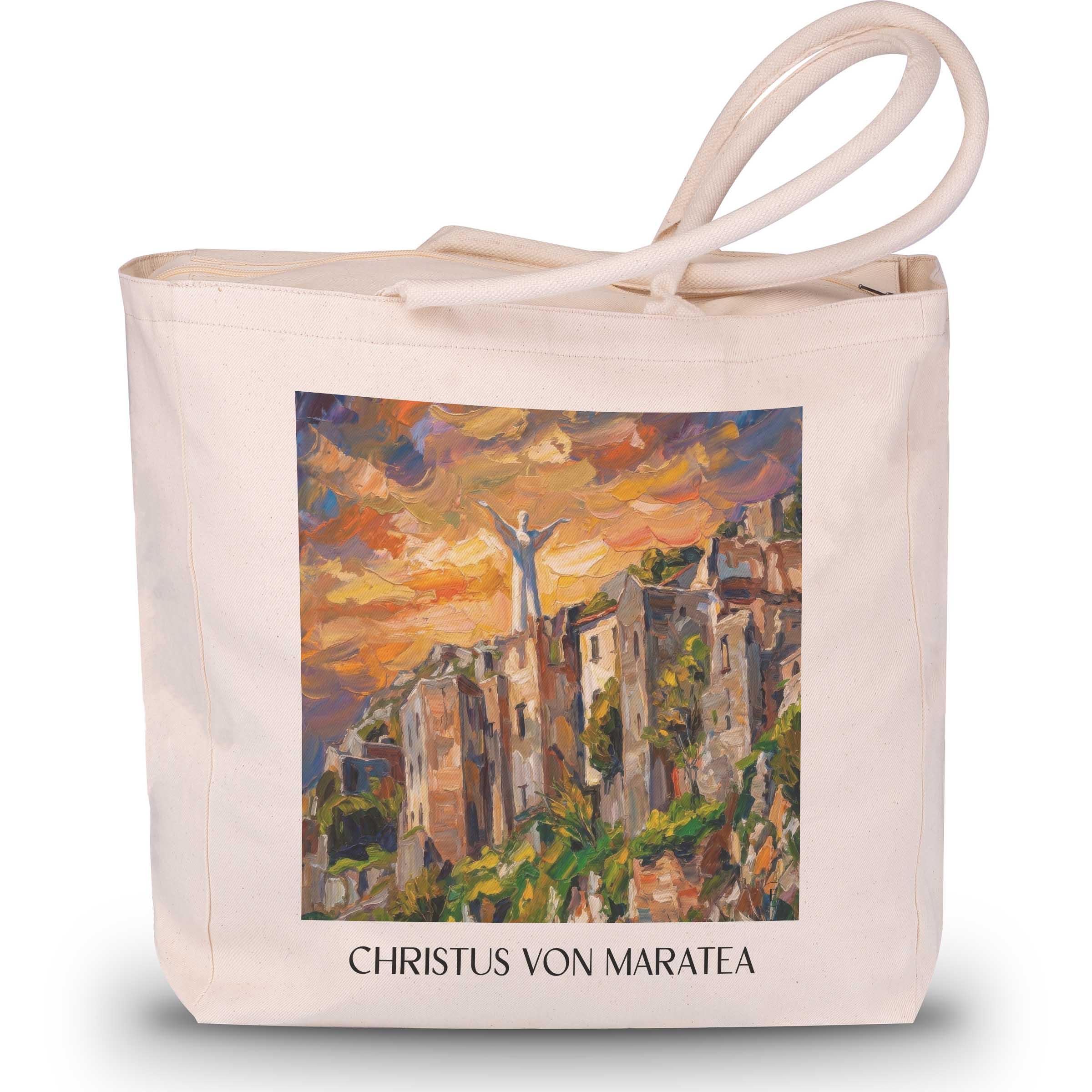 christus-von-maratea-basilikata-italien-einkaufstasche-oil-painting-oelgemaelde