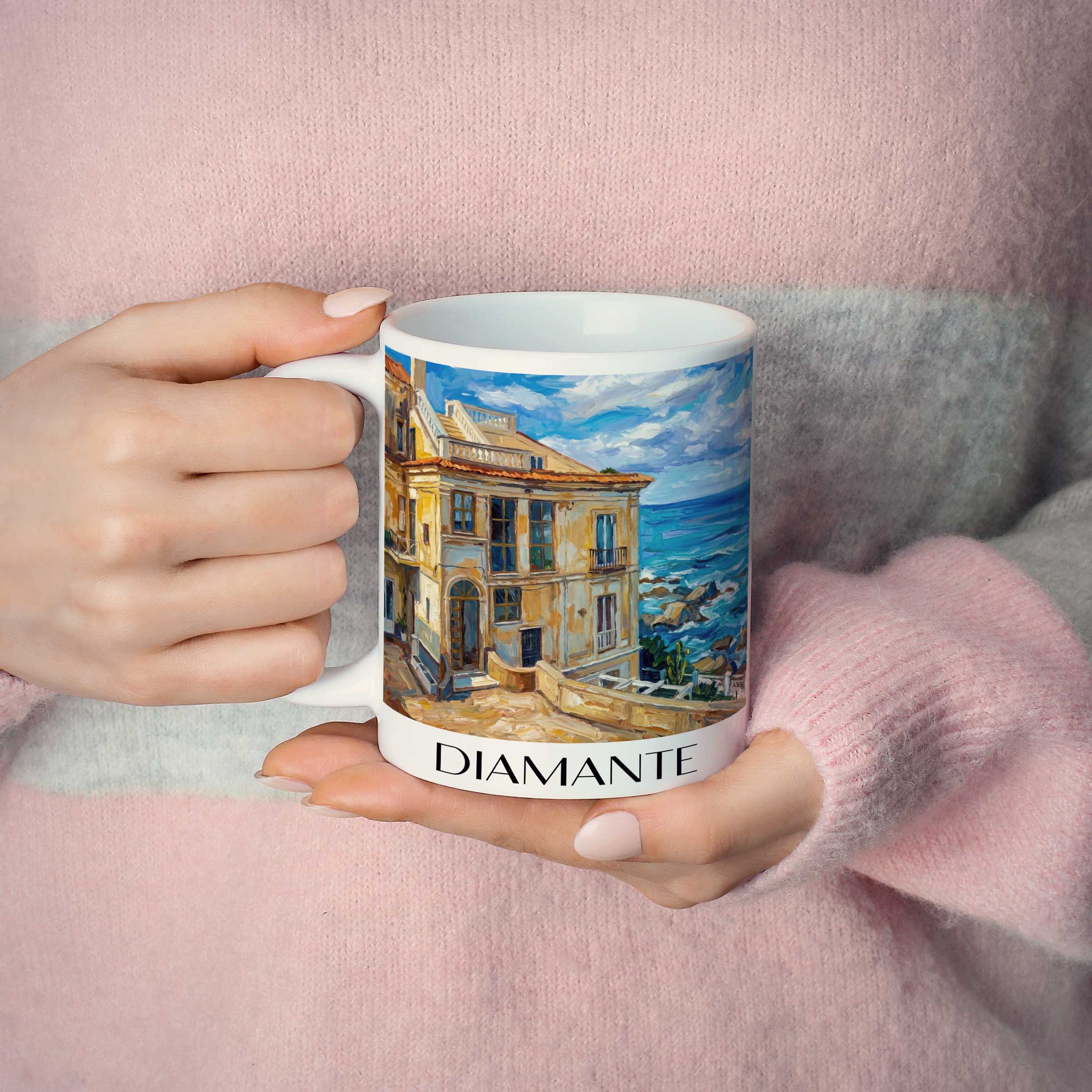 diamante-kalabrien-italien-kaffeebecher-oil-painting-oelgemaelde