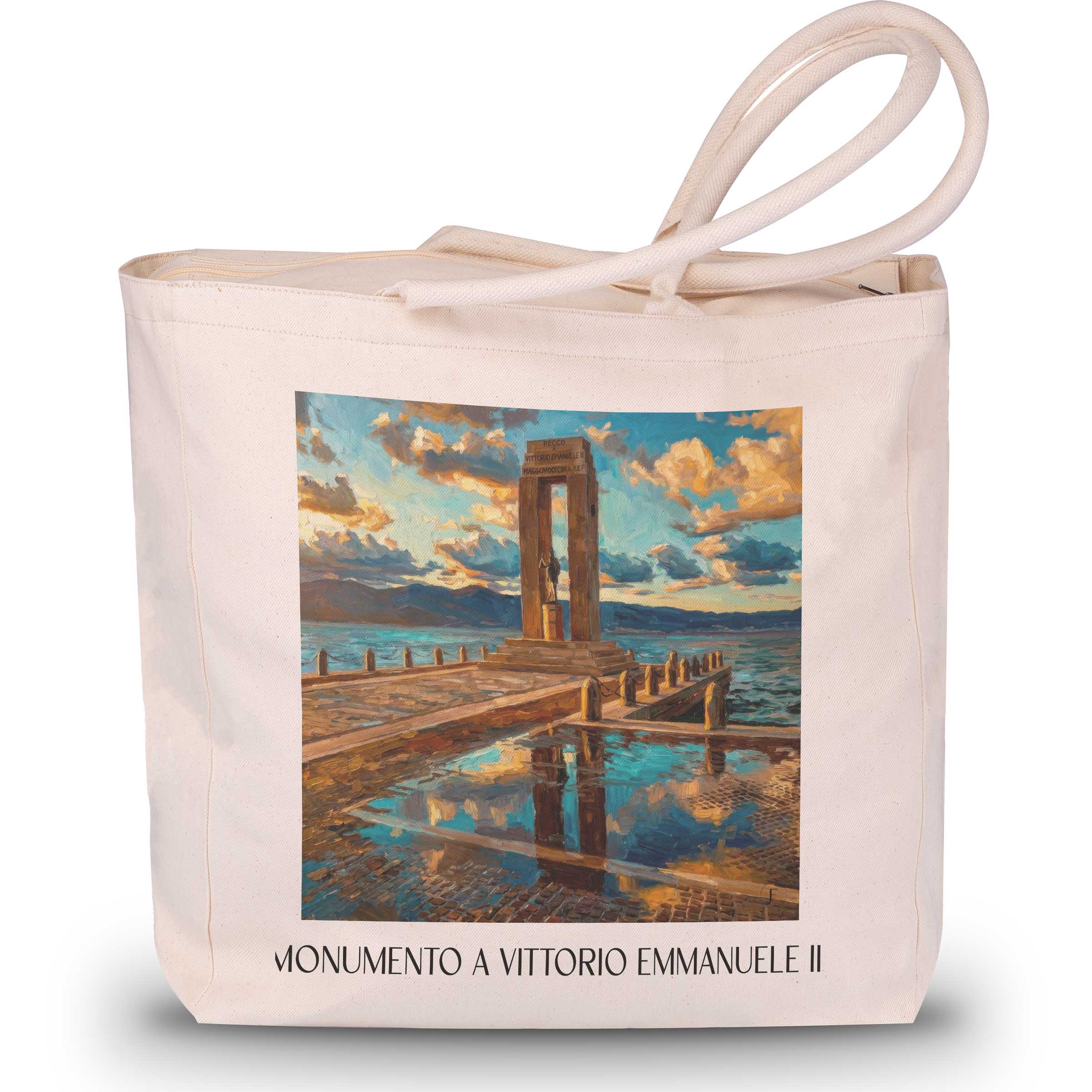 monumento-a-vittorio-emmanuele-iii-reggio-calabria-italien-einkaufstasche-oil-painting-oelgemaelde