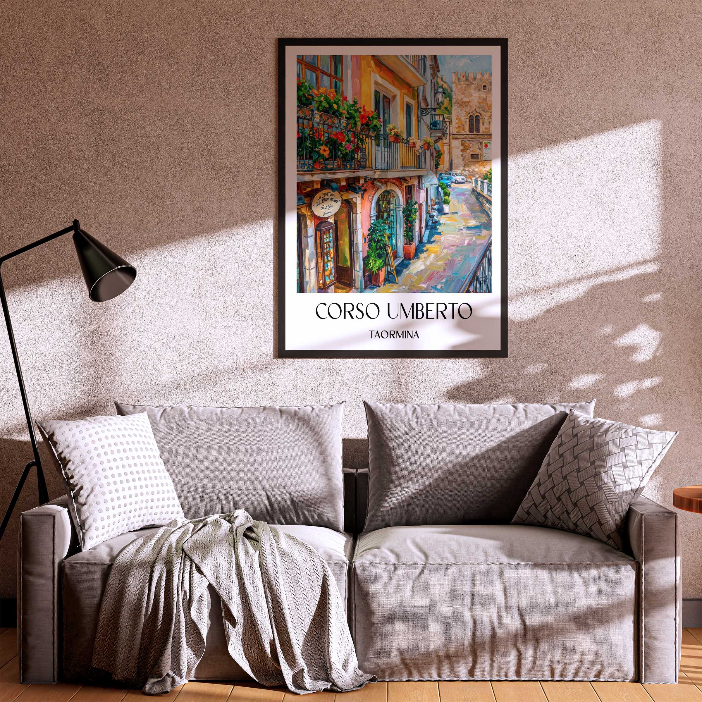 corso-umberto-taormina-italien-poster-oil-painting-oelgemaelde