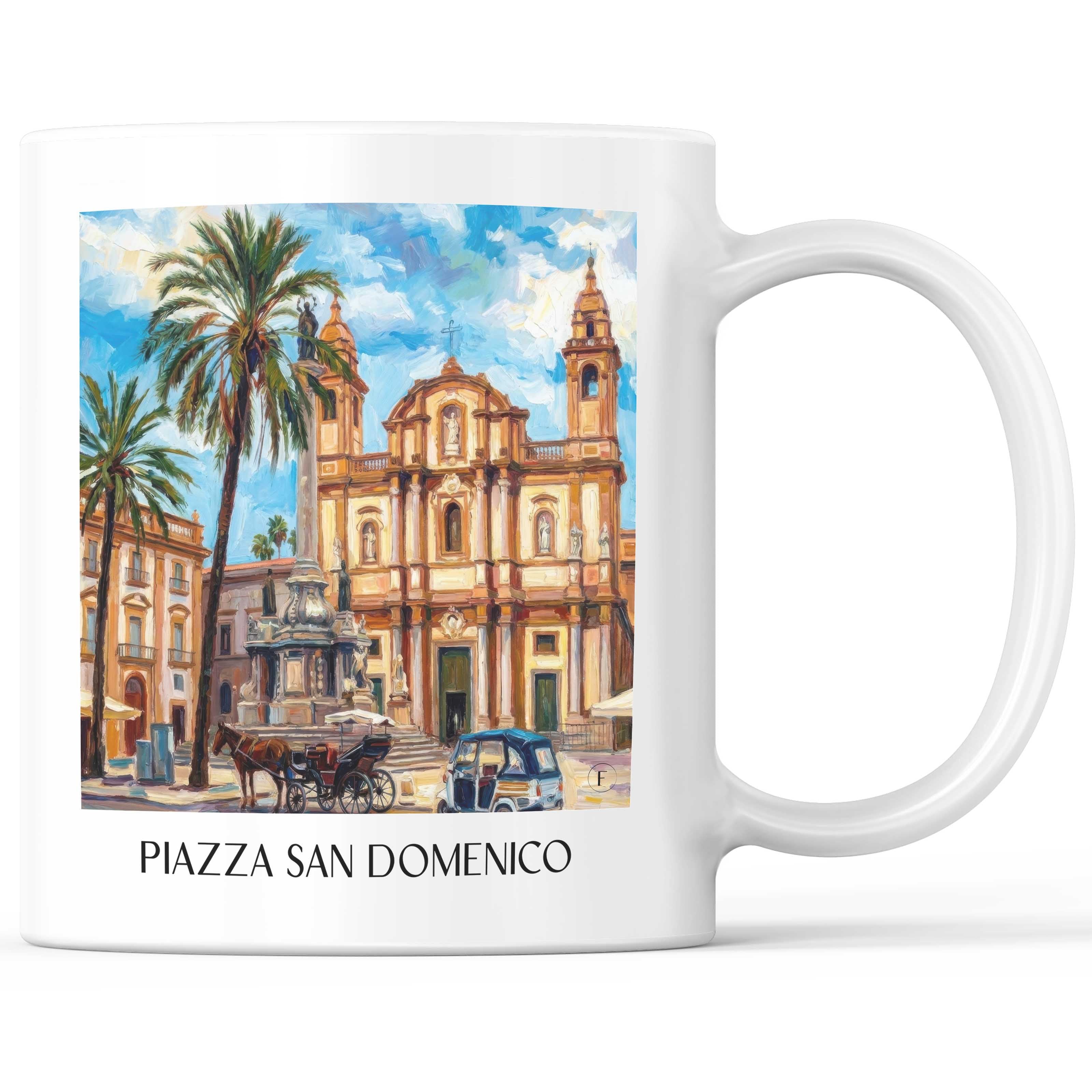 piazza-san-domenico--palermo-italien-kaffeebecher-oil-painting-oelgemaelde
