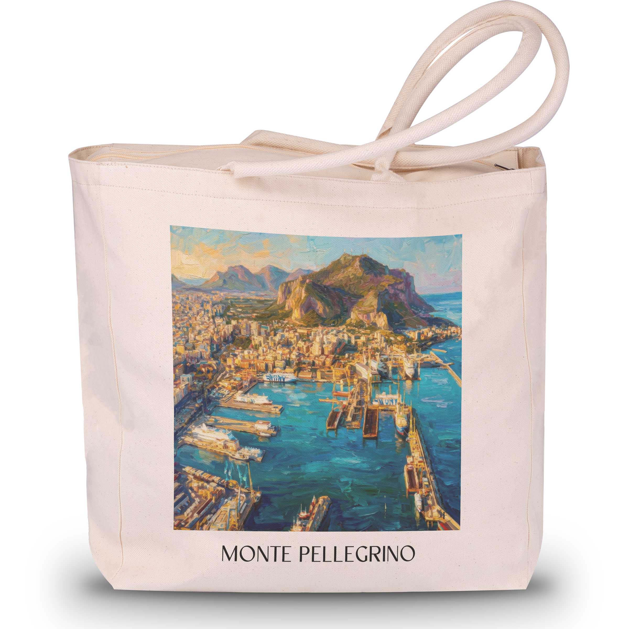 monte-pellegrino-palermo-italien-einkaufstasche-oil-painting-oelgemaelde