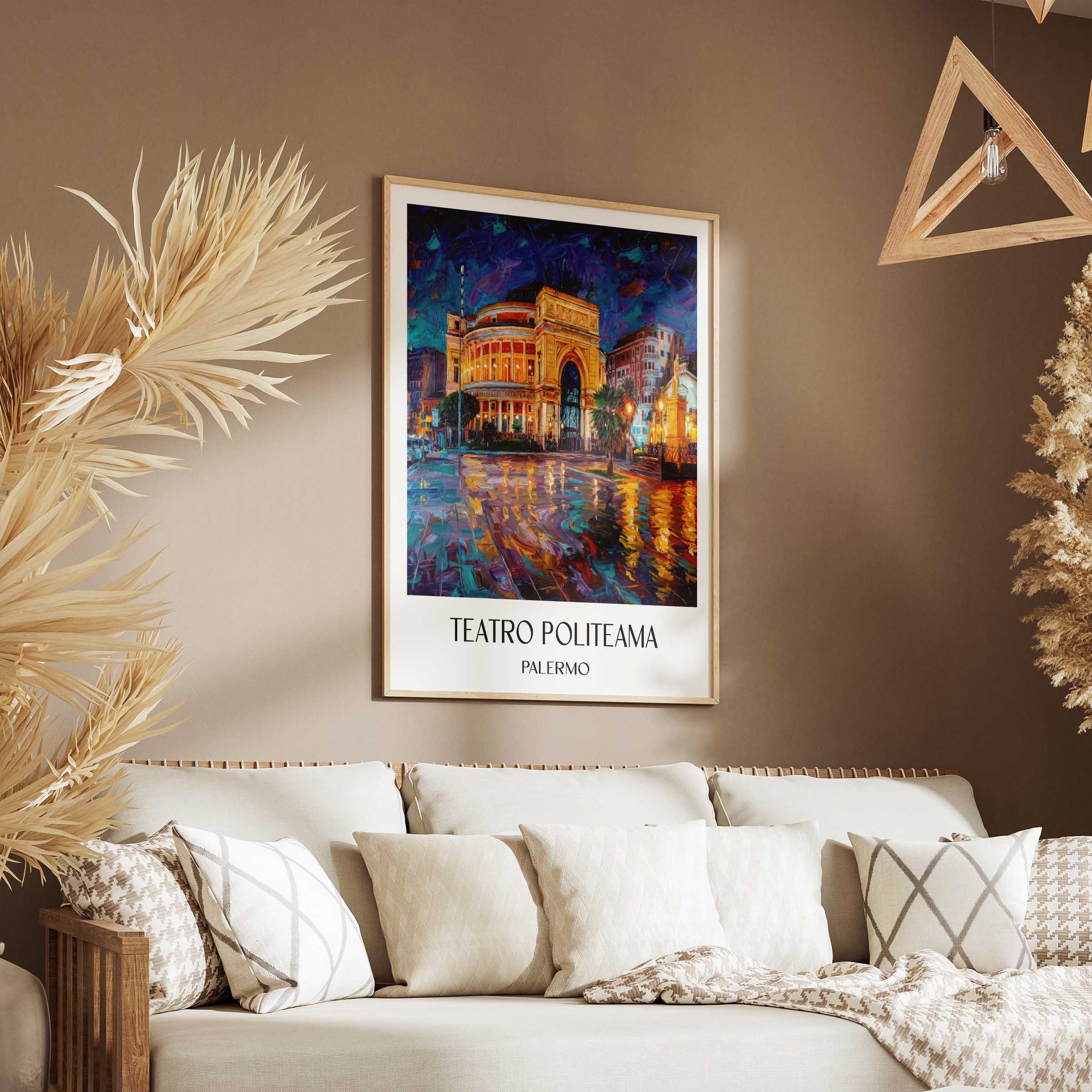 teatro-politeama-palermo-italien-poster-oil-painting-oelgemaelde