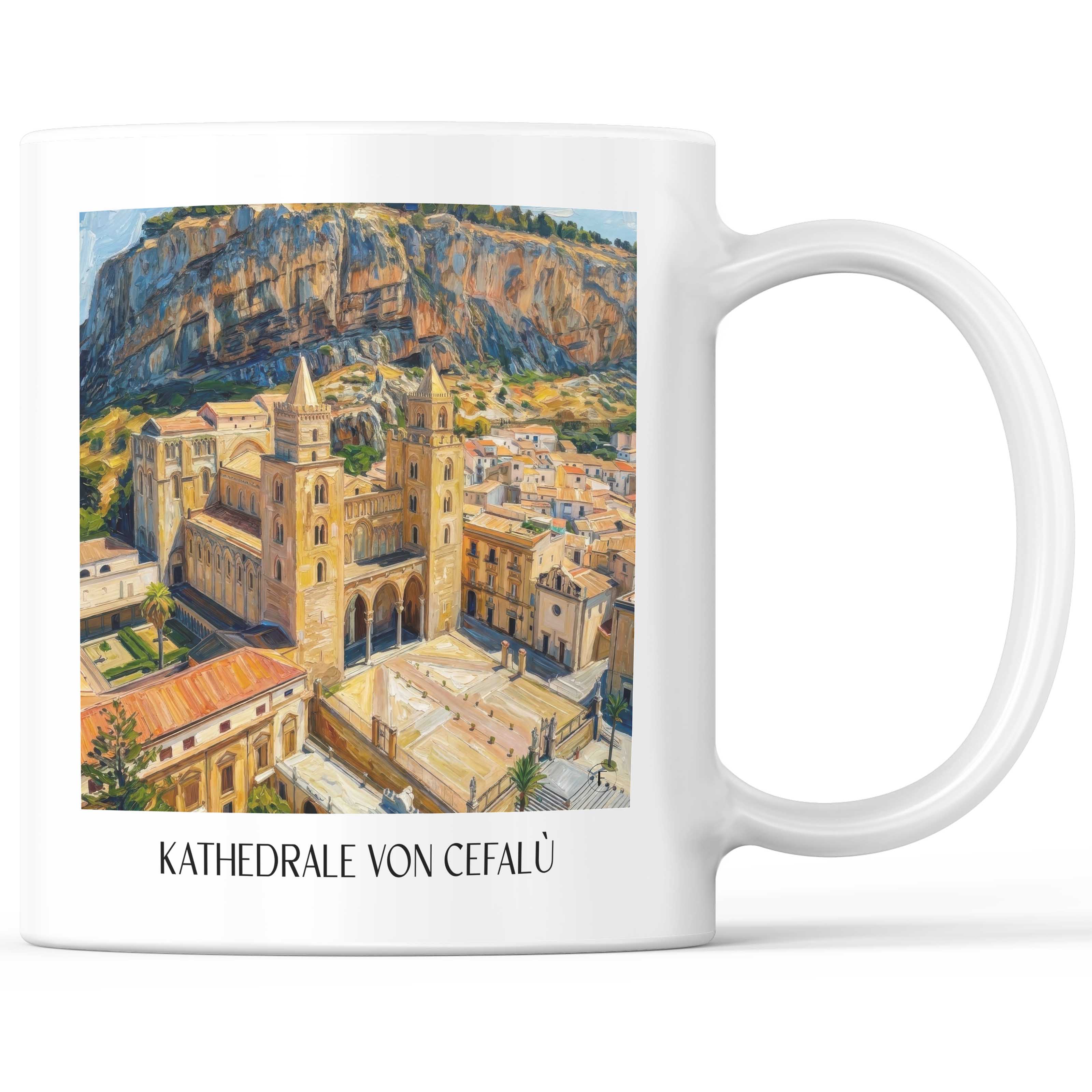 kathedrale-von-cefalù-sizilien-italien-kaffeebecher-oil-painting-oelgemaelde