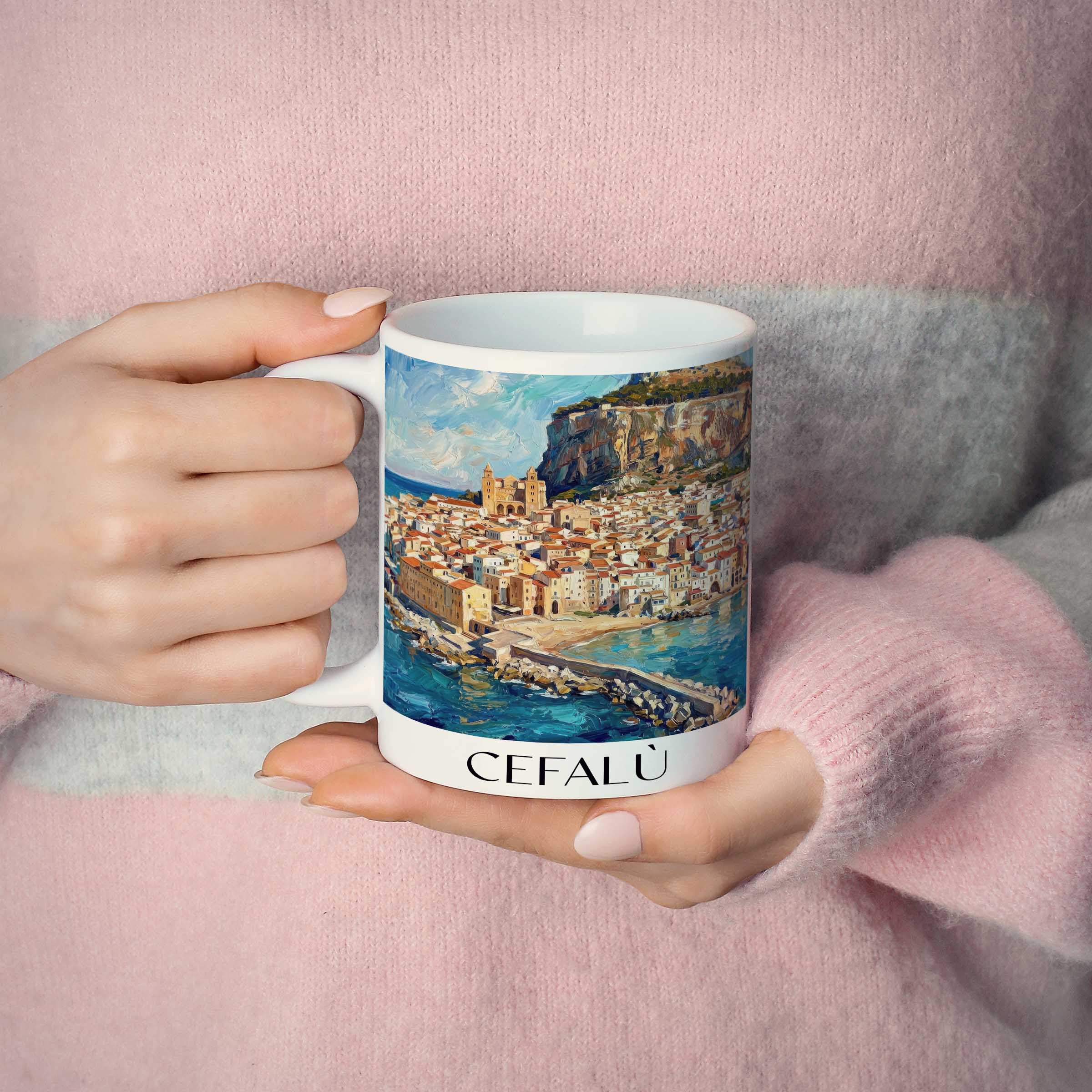 cefalù--sizilien-italien-kaffeebecher-oil-painting-oelgemaelde