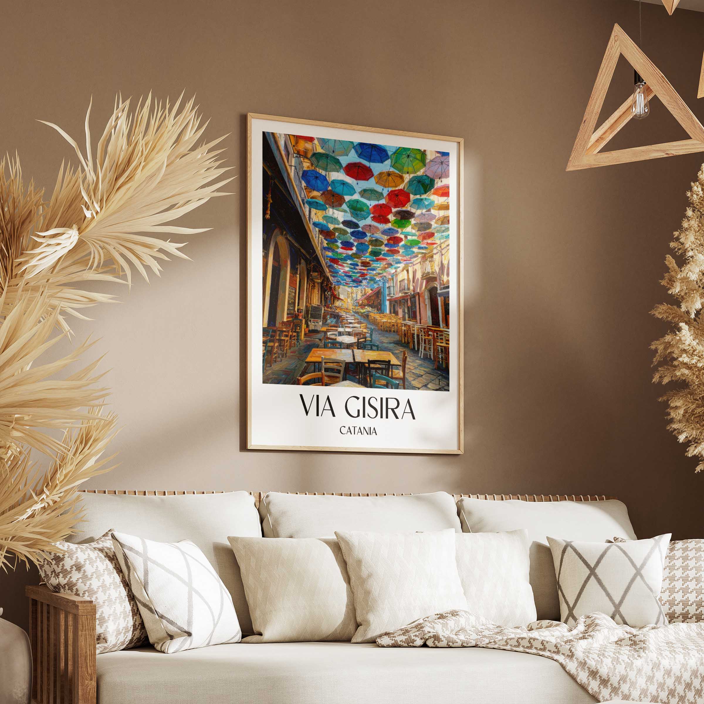 via-gisira-catania-italien-poster-oil-painting-oelgemaelde
